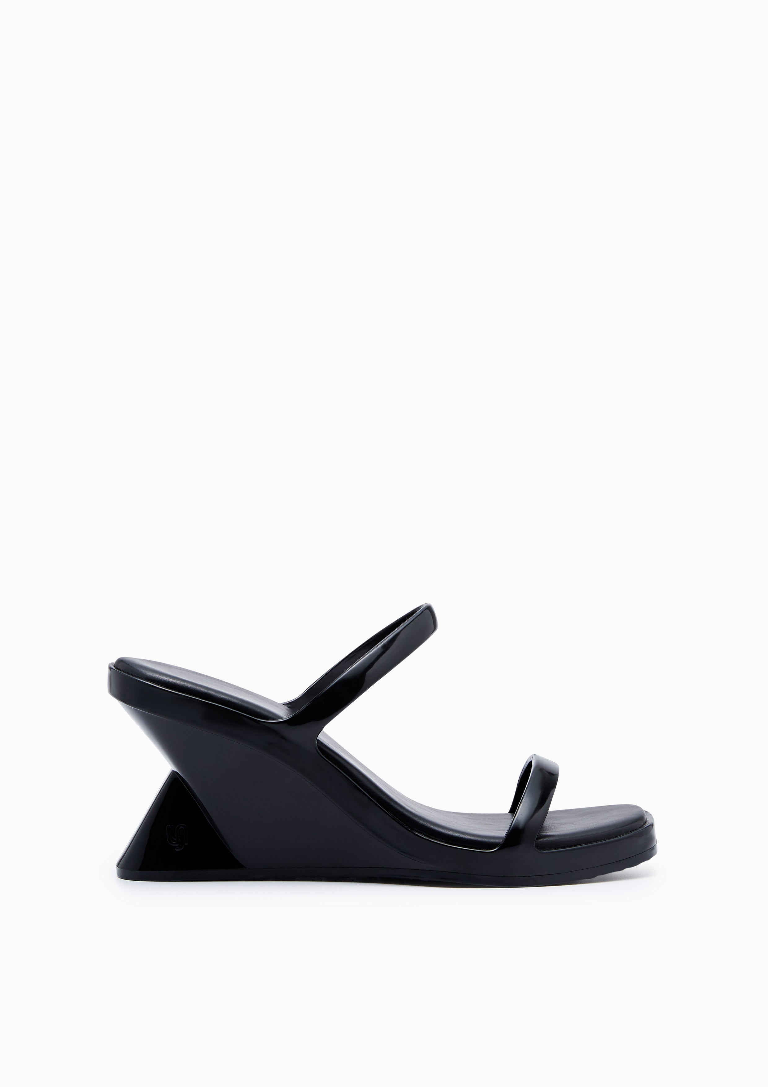 Jojo Jelly Flats And Sandals - Black