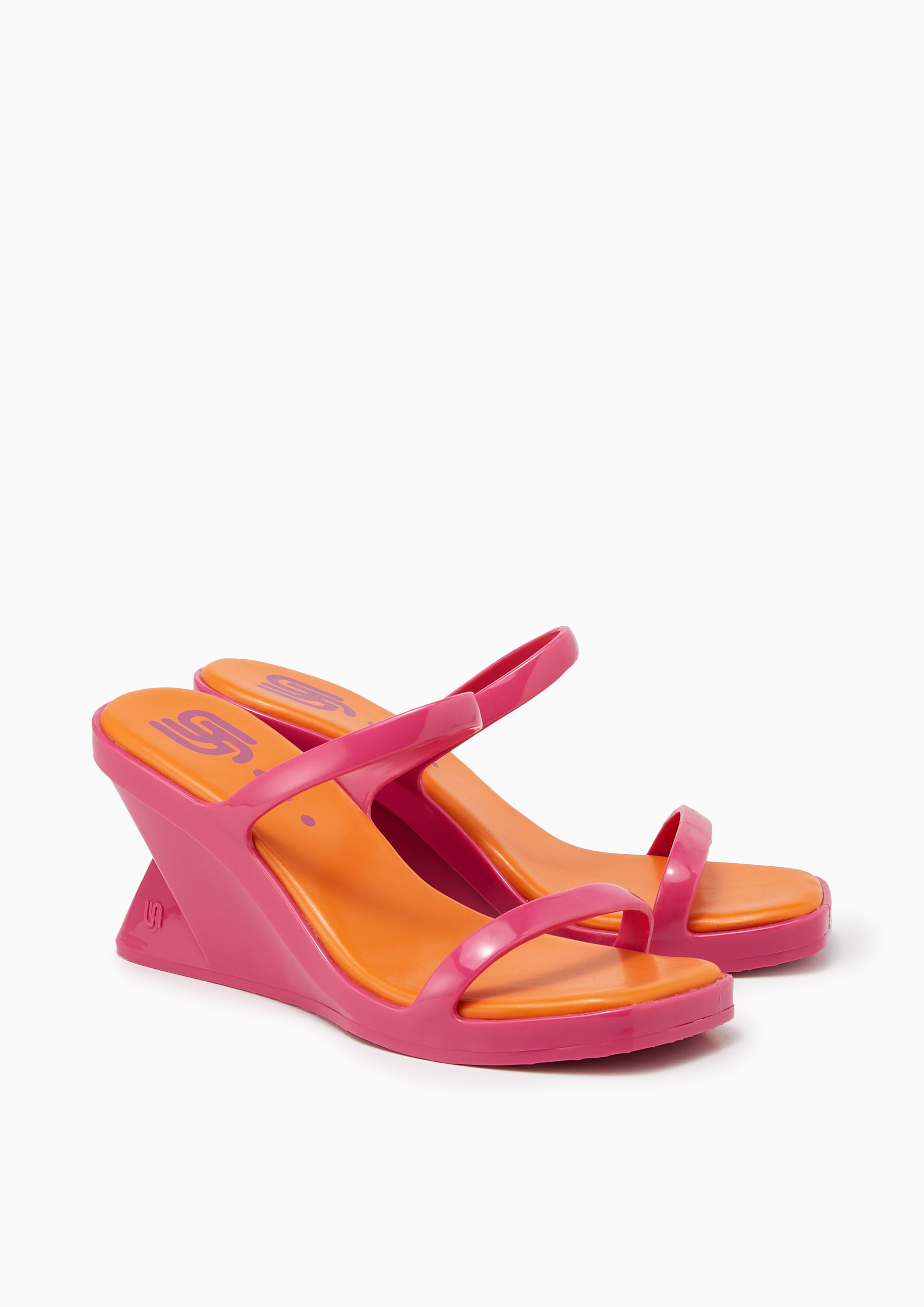 Jojo Jelly Flats And Sandals - Pink Variation 2