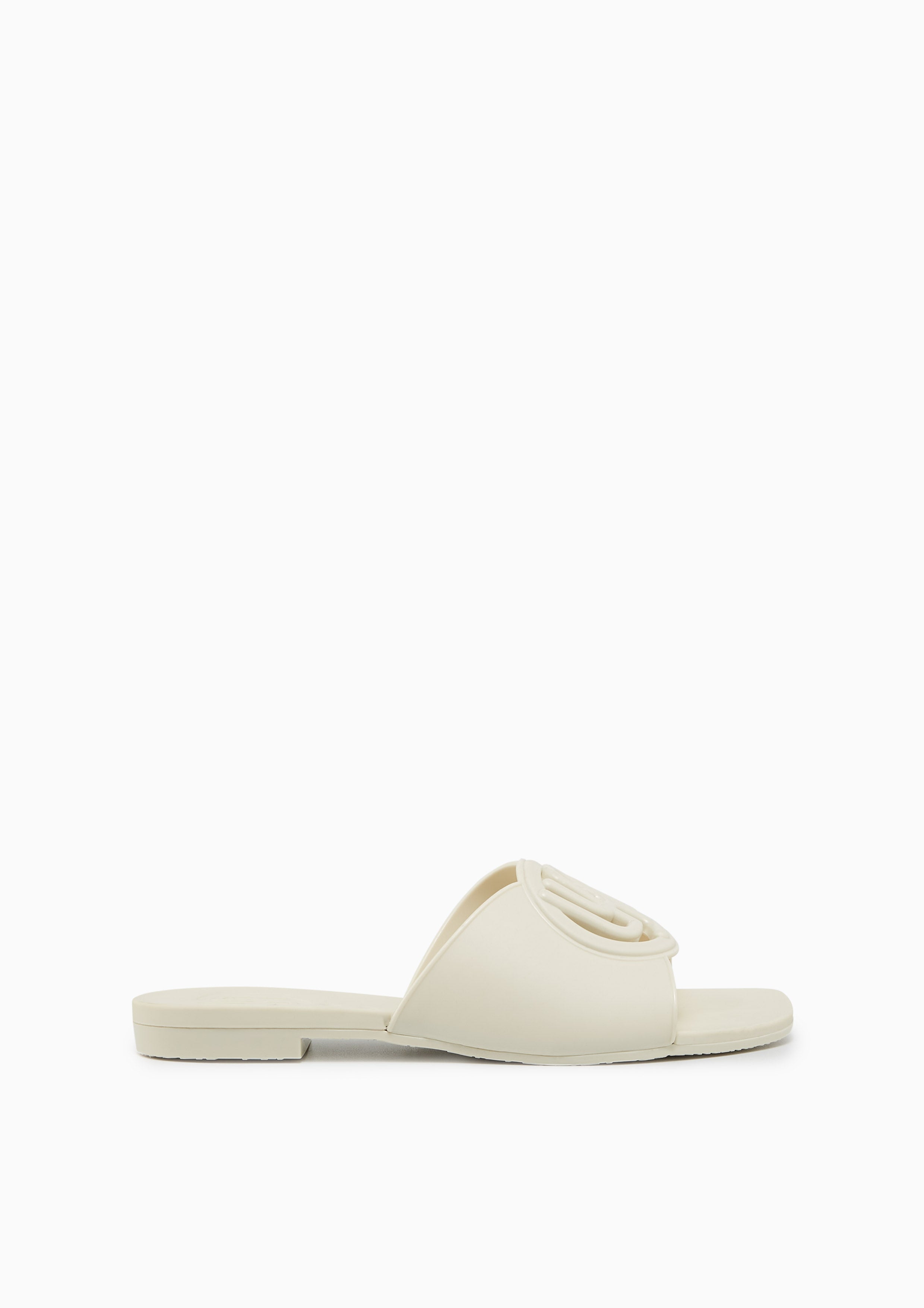 Josie Jelly Flats And Sandals - Ivory