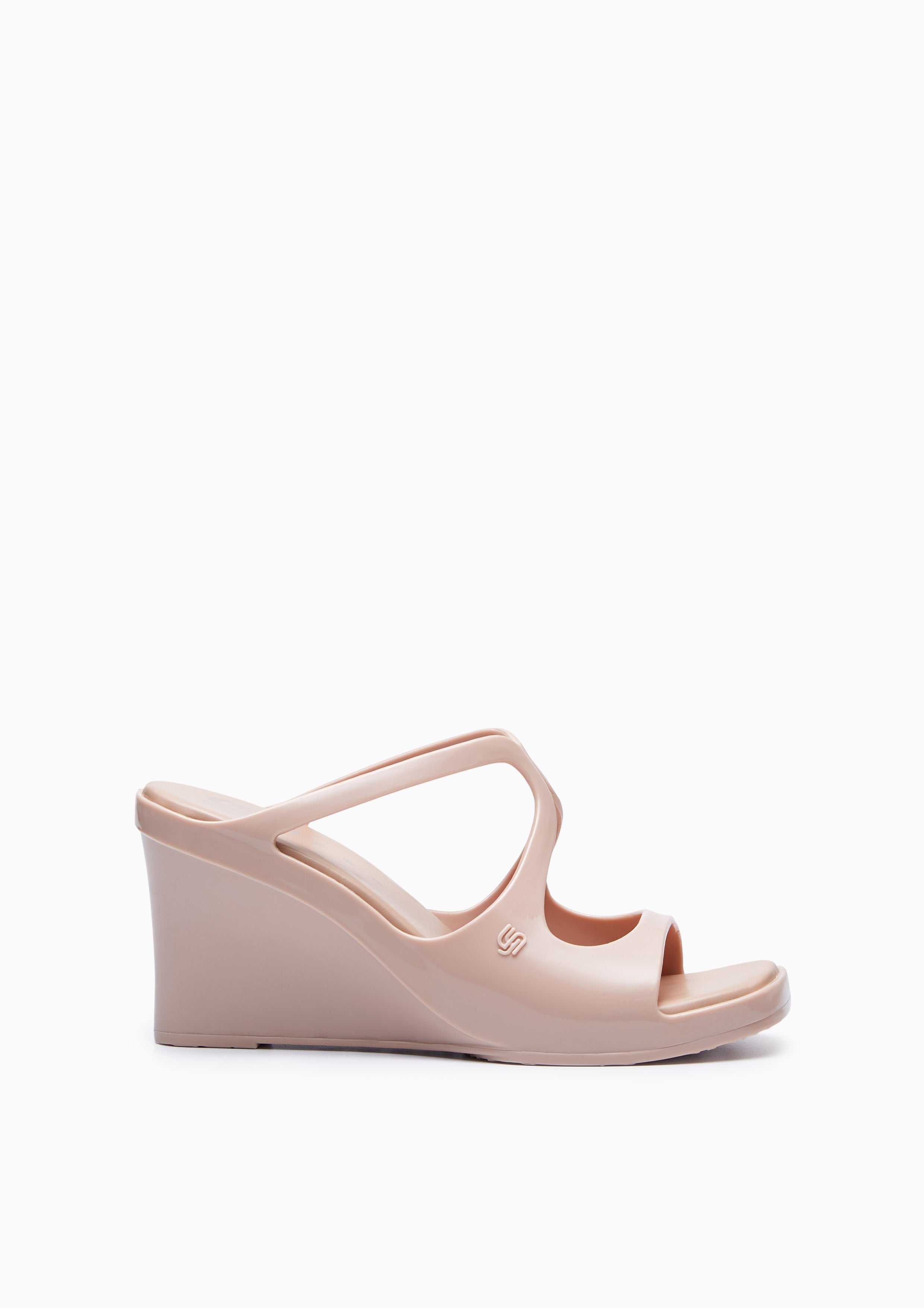 Julia Jelly Flats And Sandals - Beige