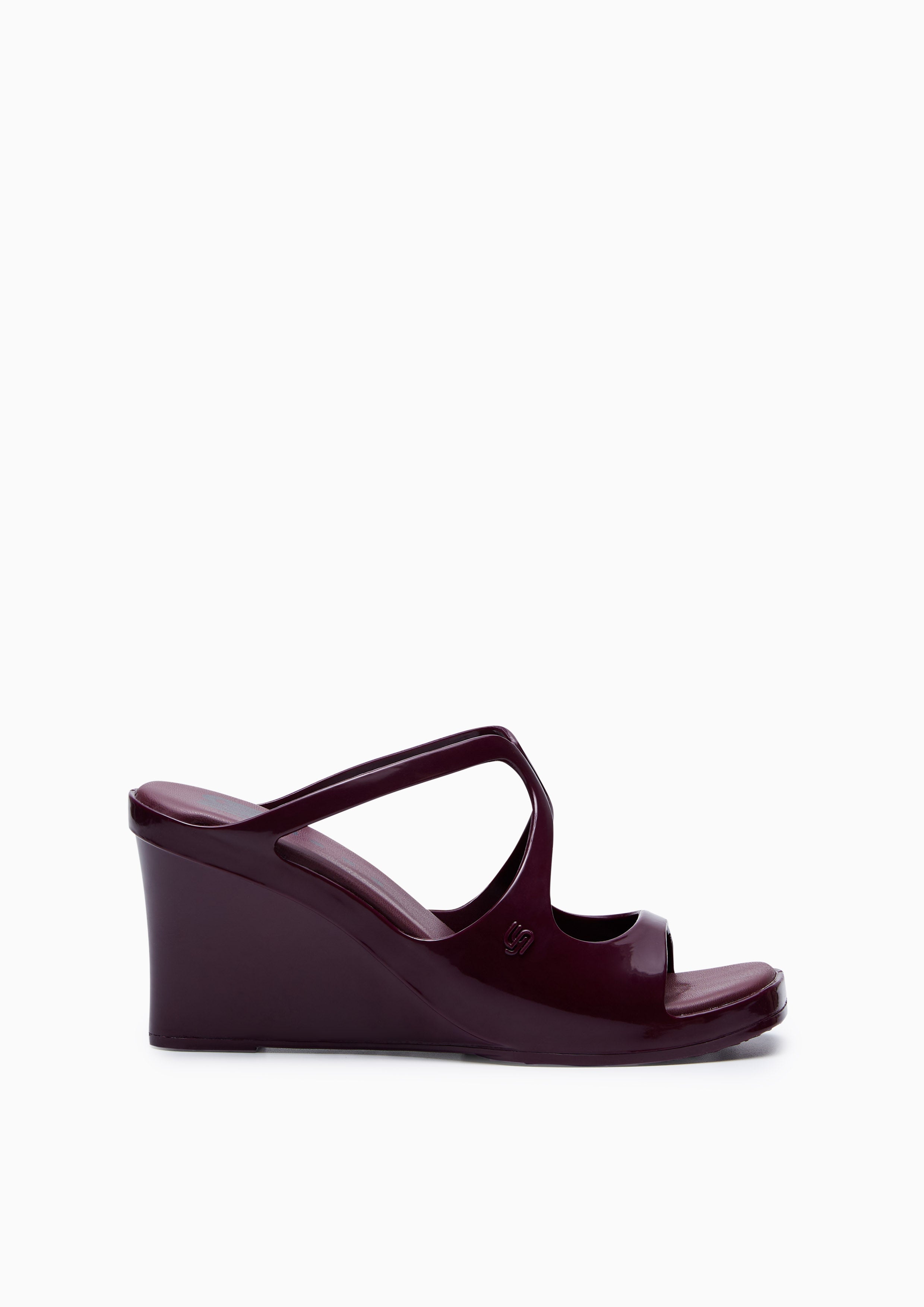 Julia Jelly Heels - Dark Red