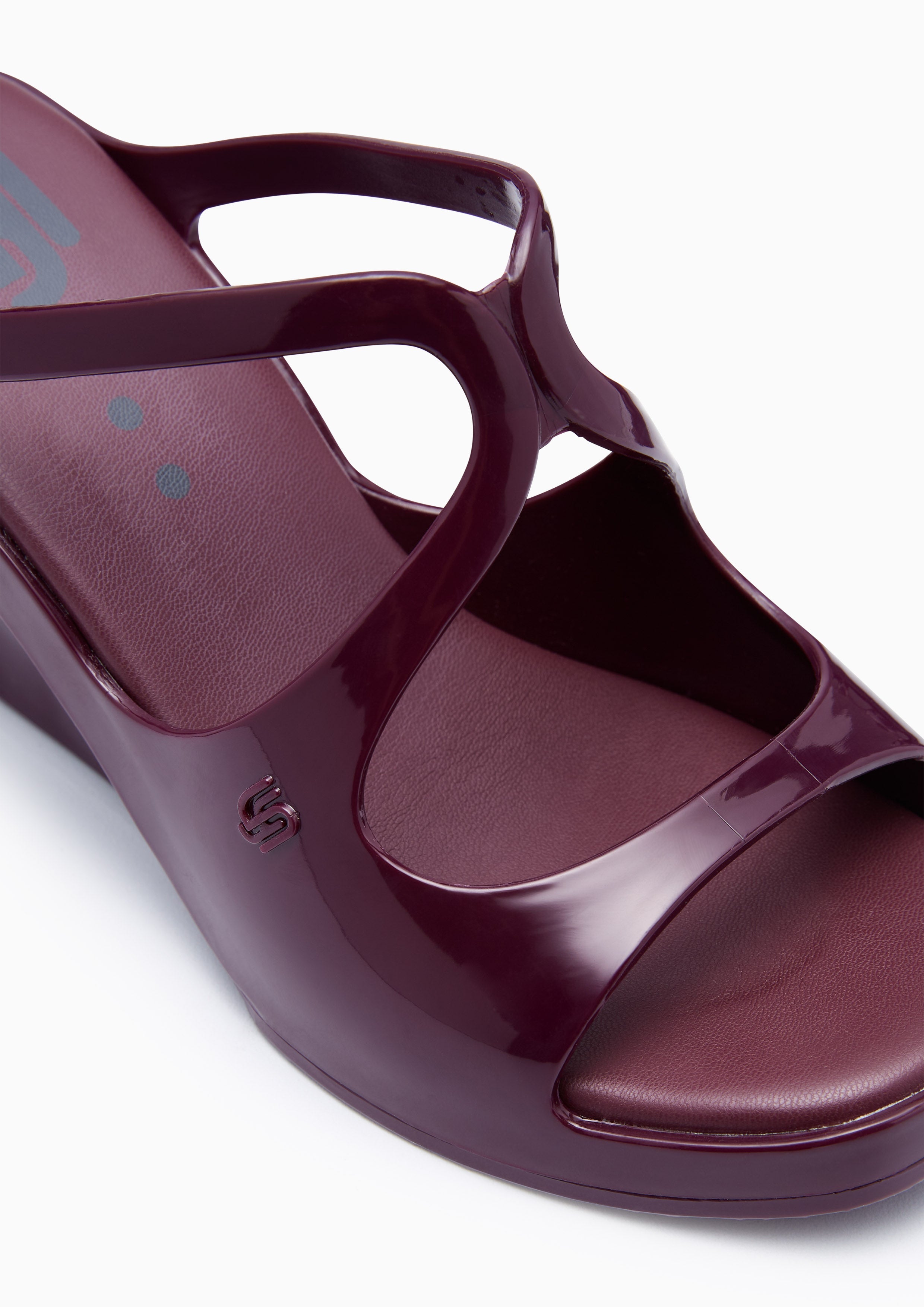 Julia Jelly Heels - Dark Red