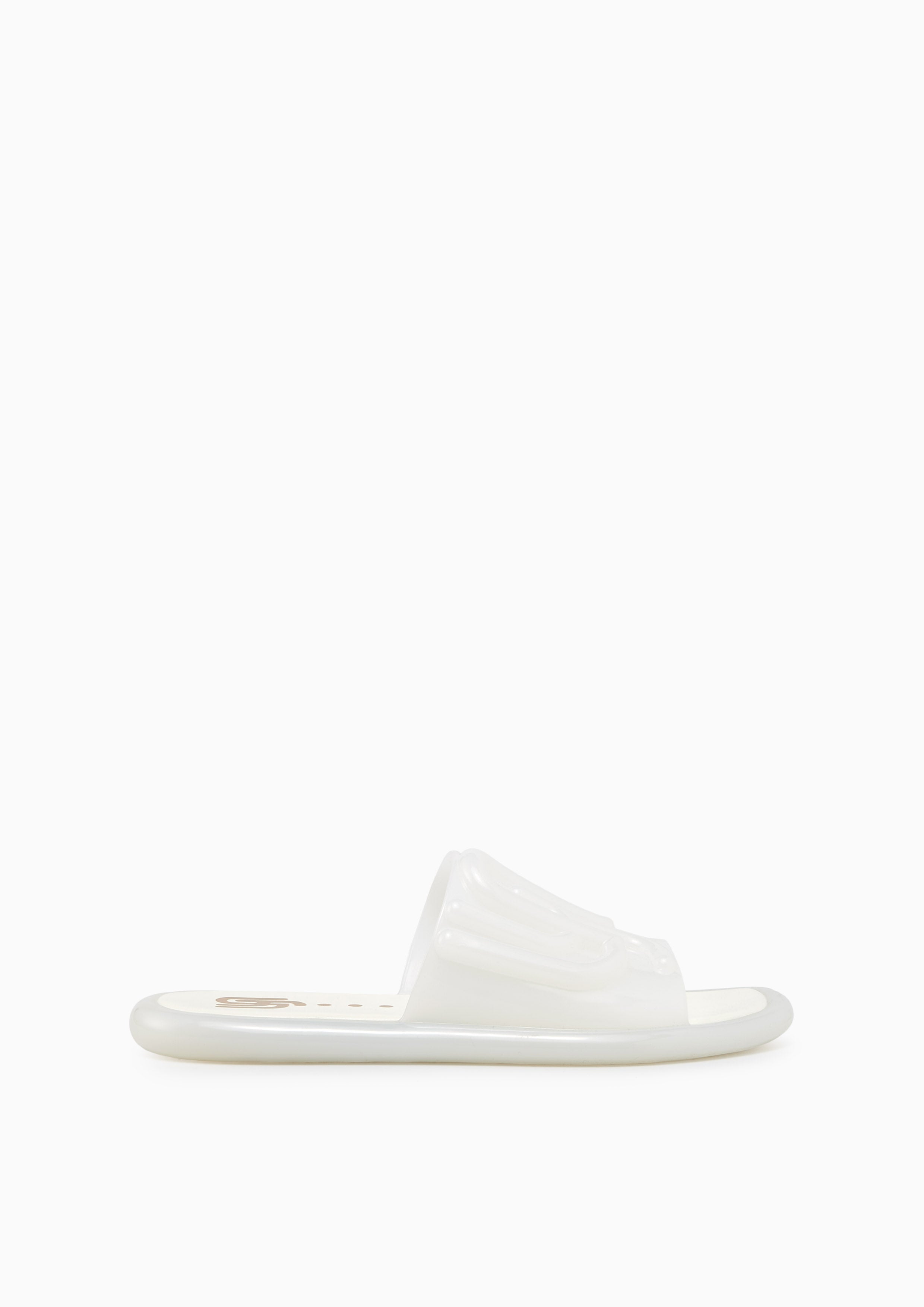 Jilly Jelly Flats And Sandals - White