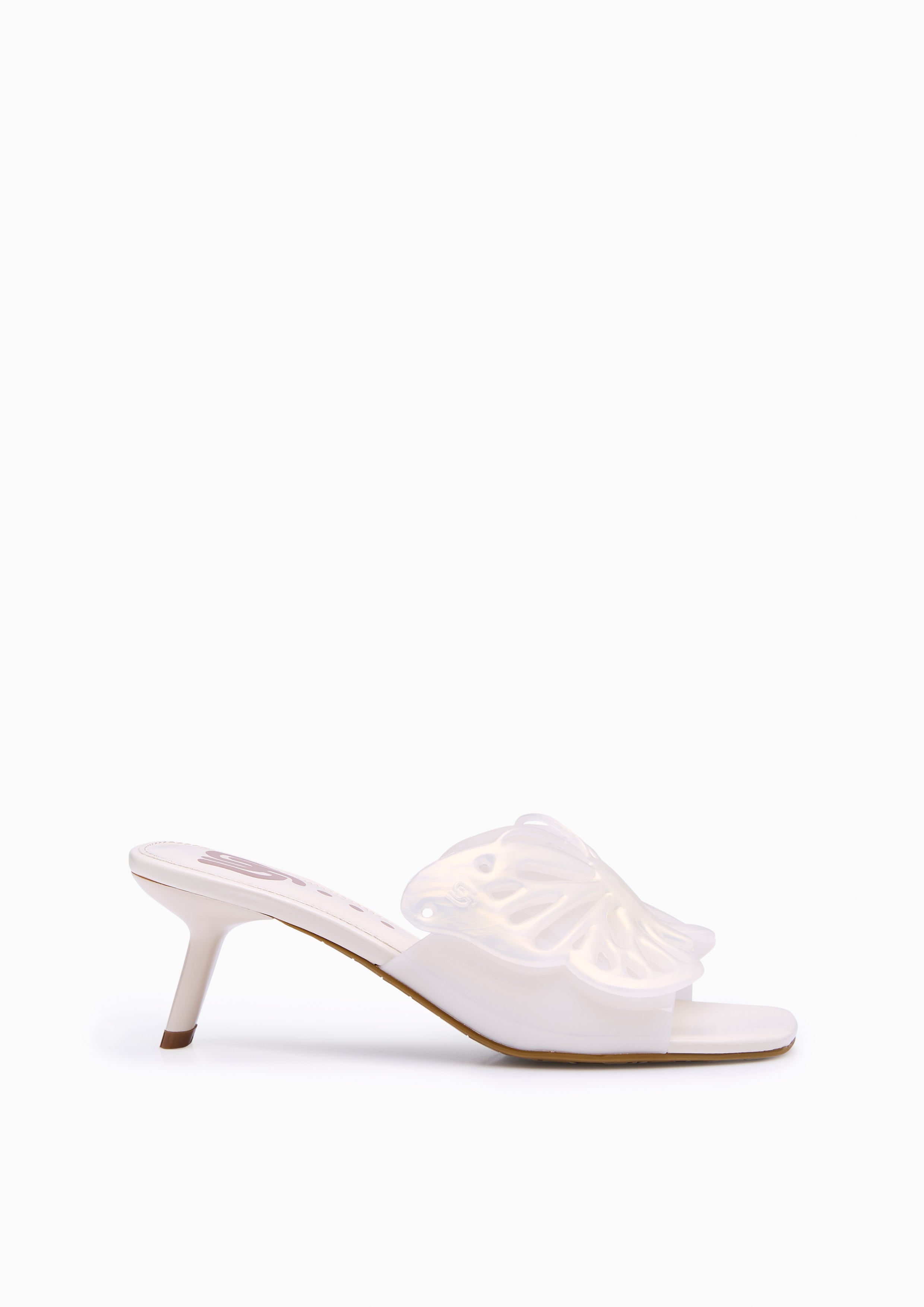 Juno Jelly Flats And Sandals - White Variation 2