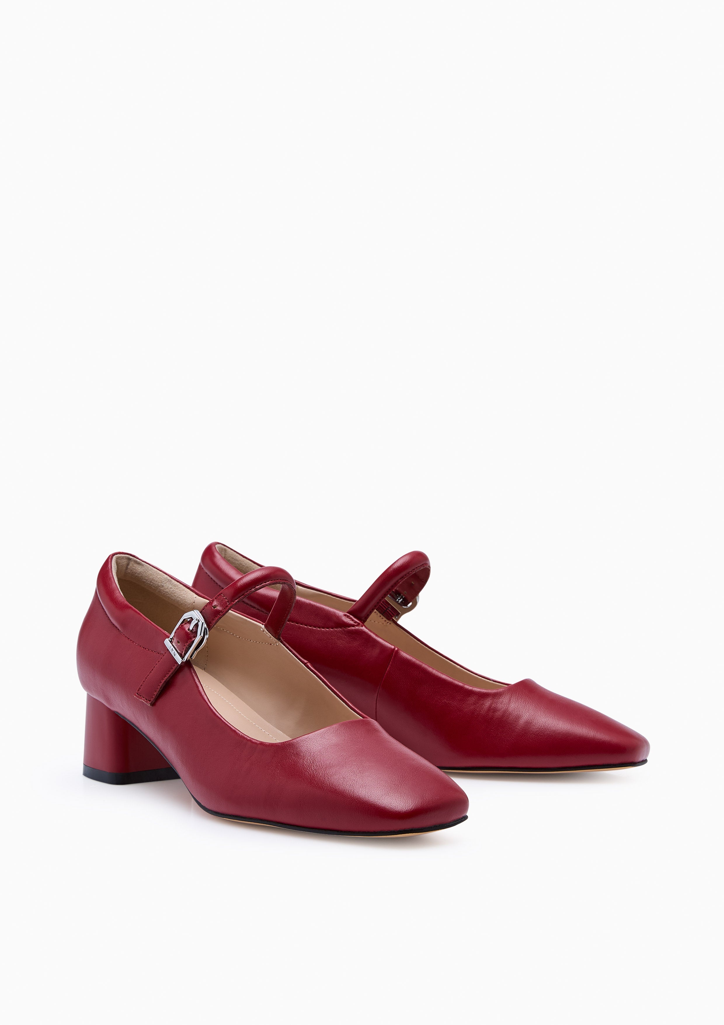 Brianna Flats And Sandals - Dark Red