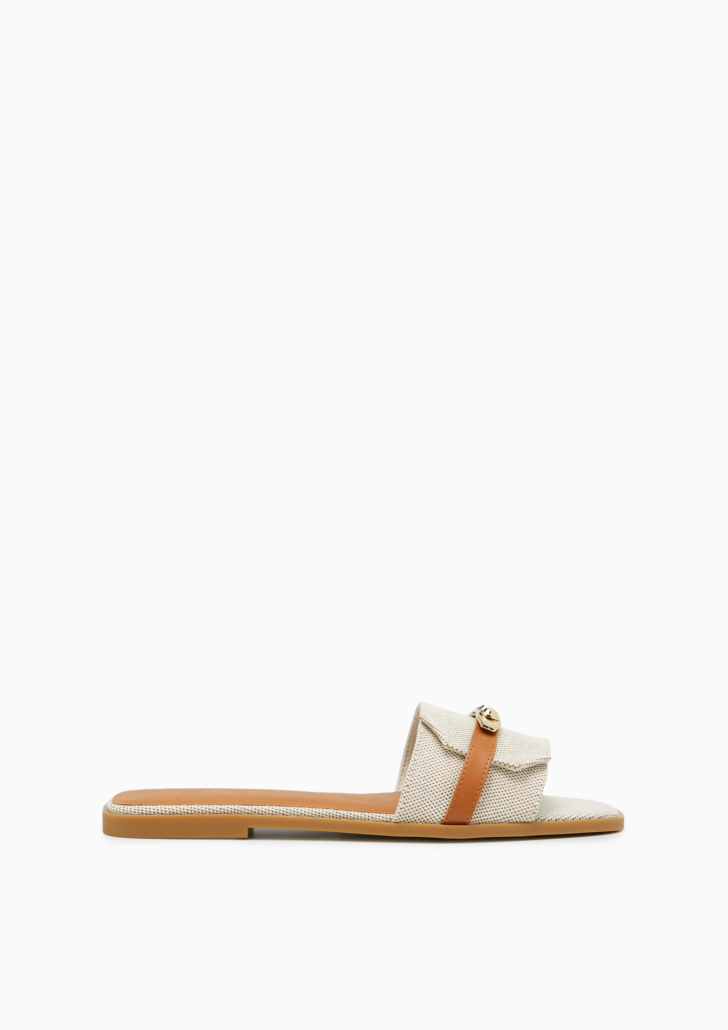 Master Kanvas Flats And Sandals - Brown