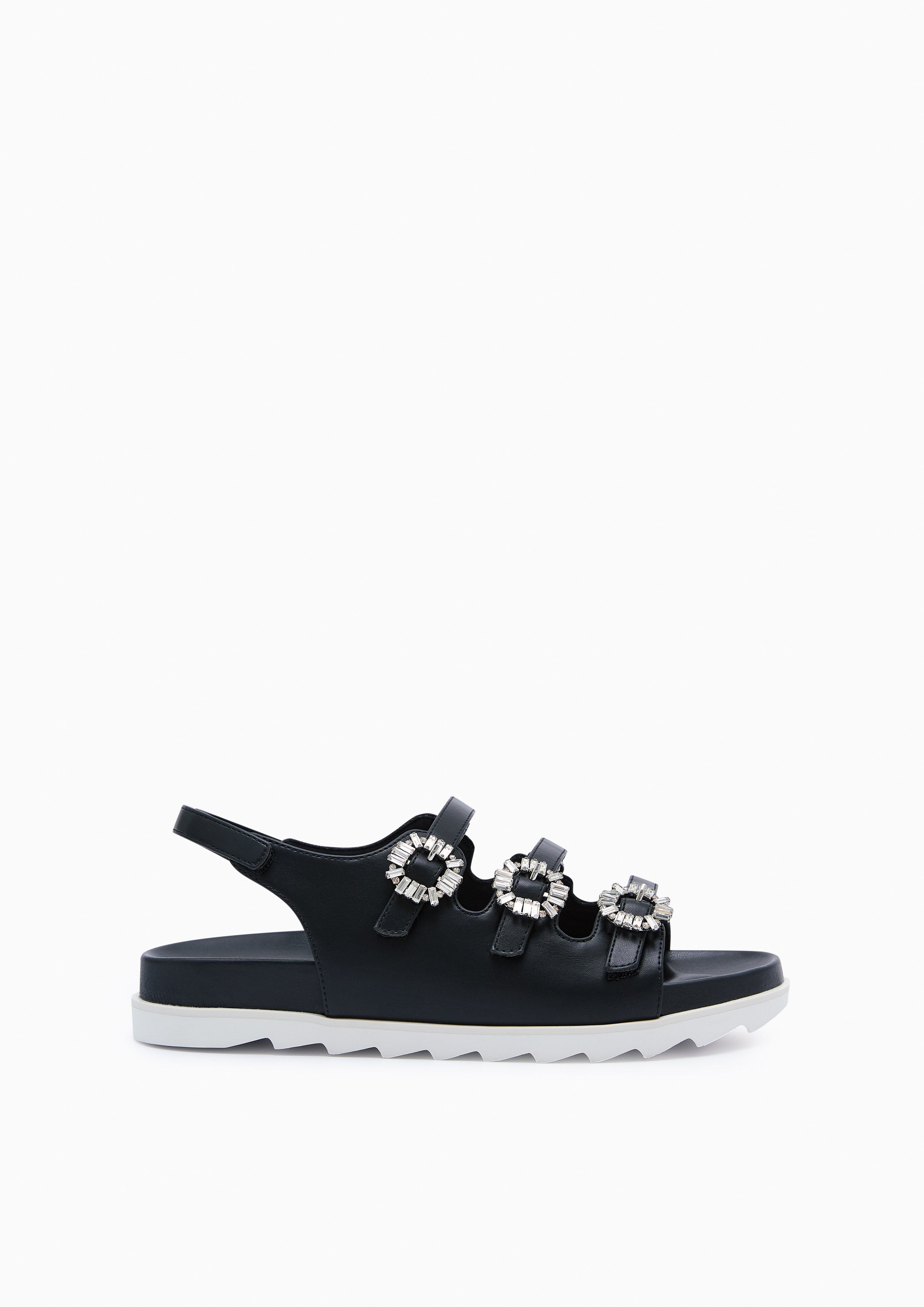 Viola Flats And Sandals - Black