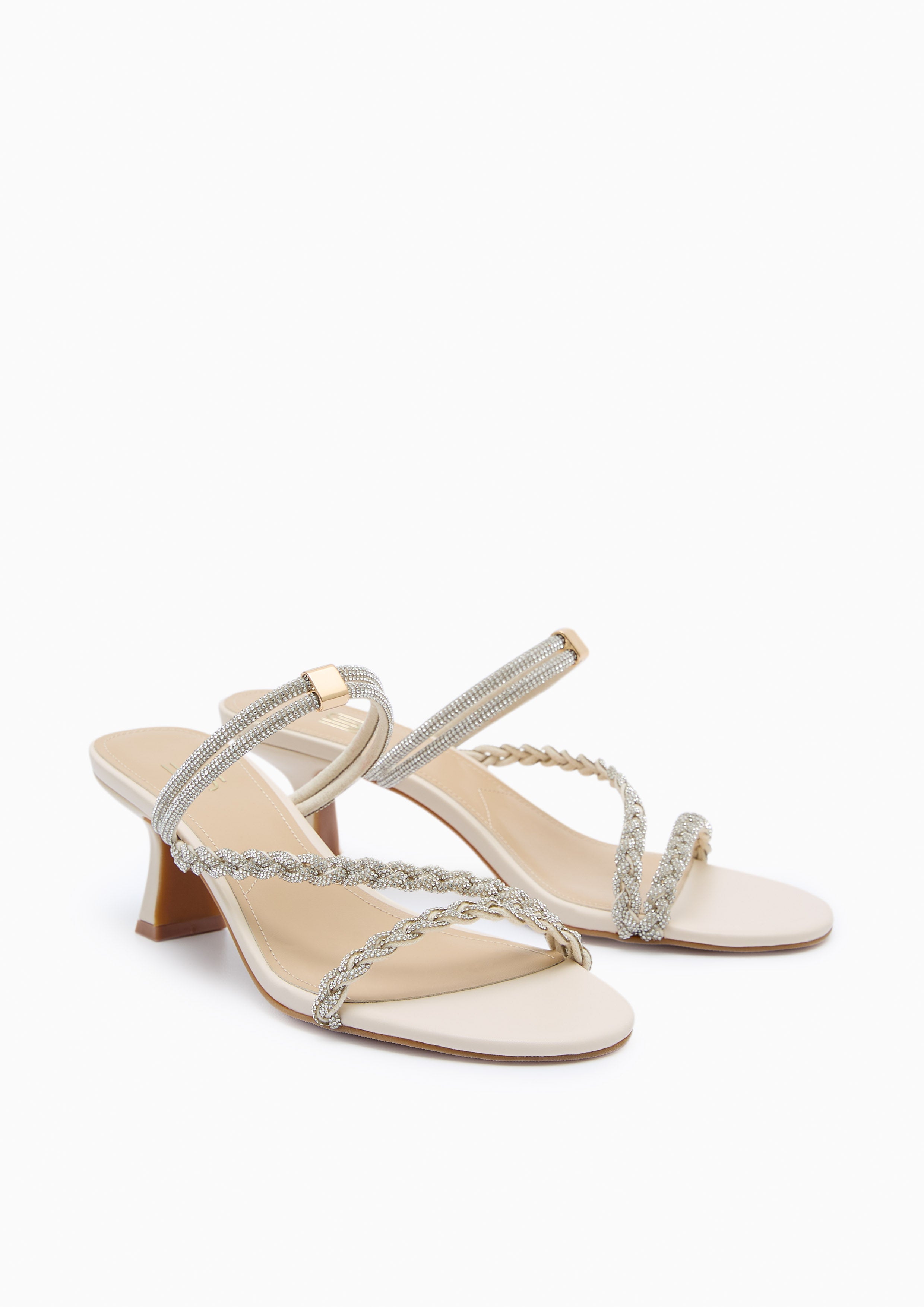 Promise Tiny Infinite Flats And Sandals - Ivory