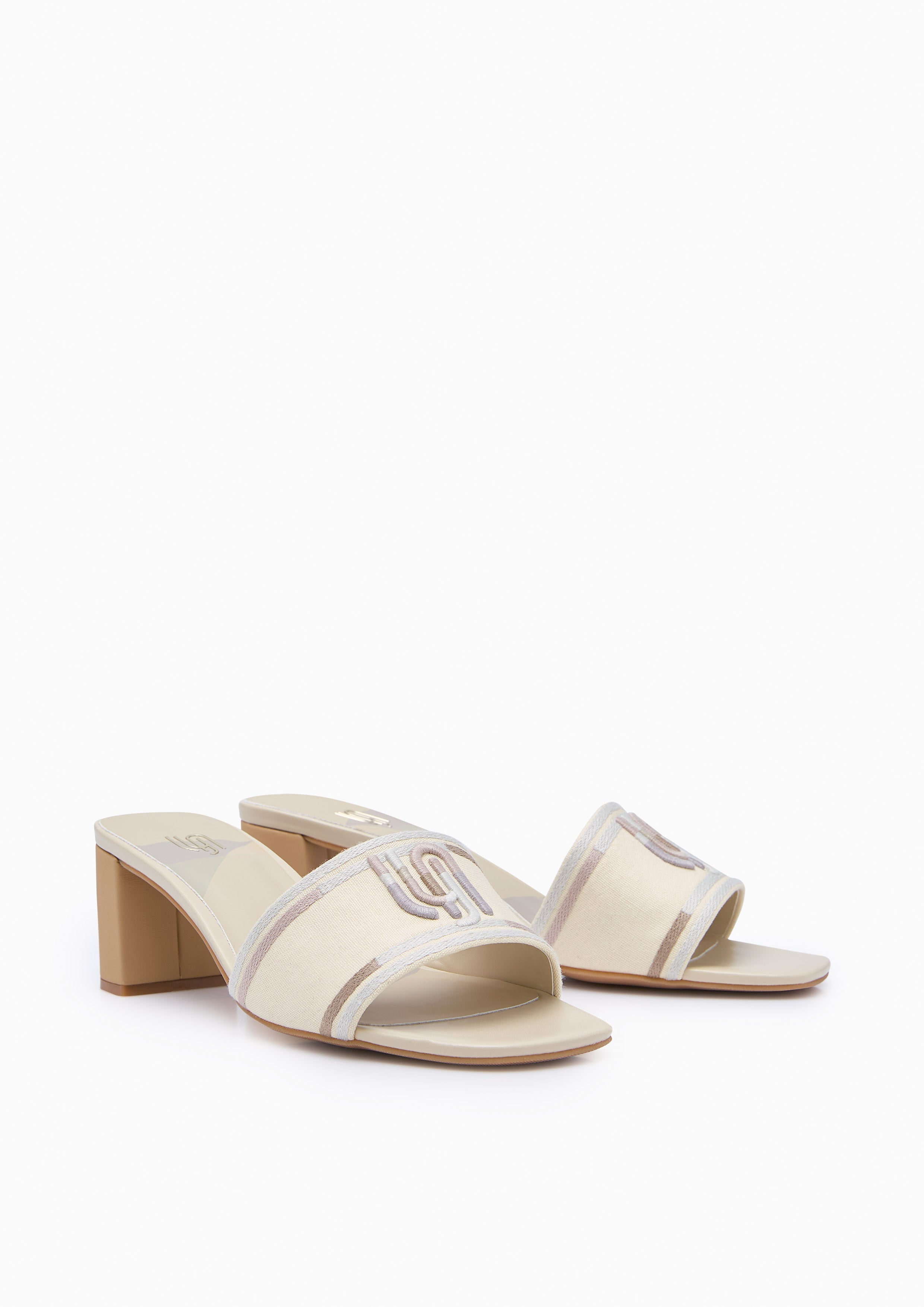 Maddie Mid Infinite Heels - Light Beige