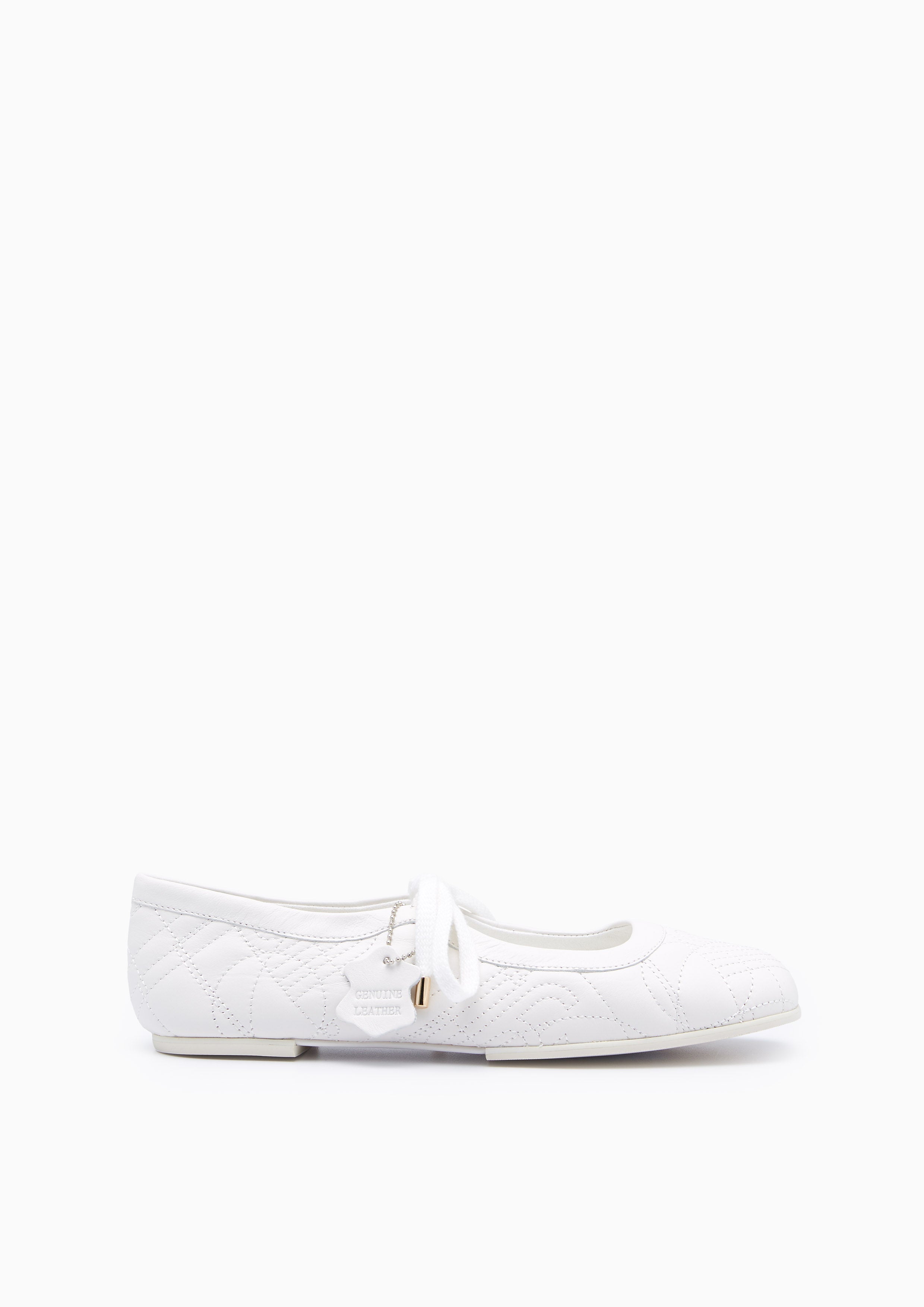 Lanie Ballet Infinite Flats And Sandals - White