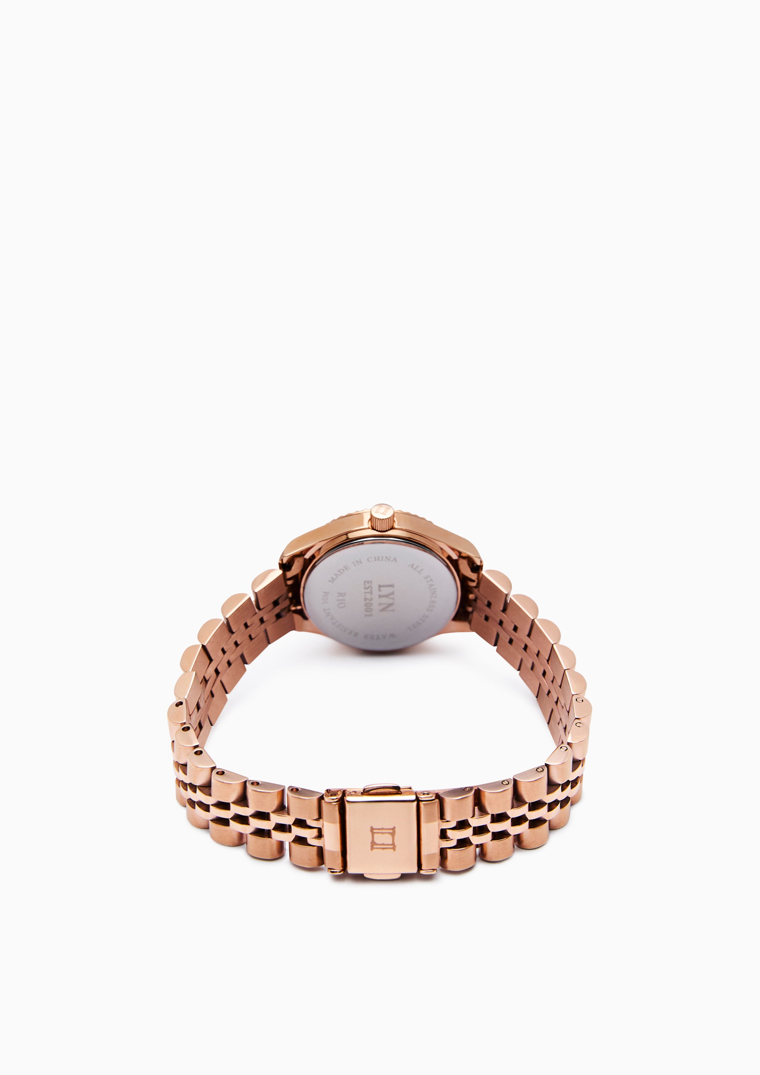 Rio Watch - Brown/Rose Gold
