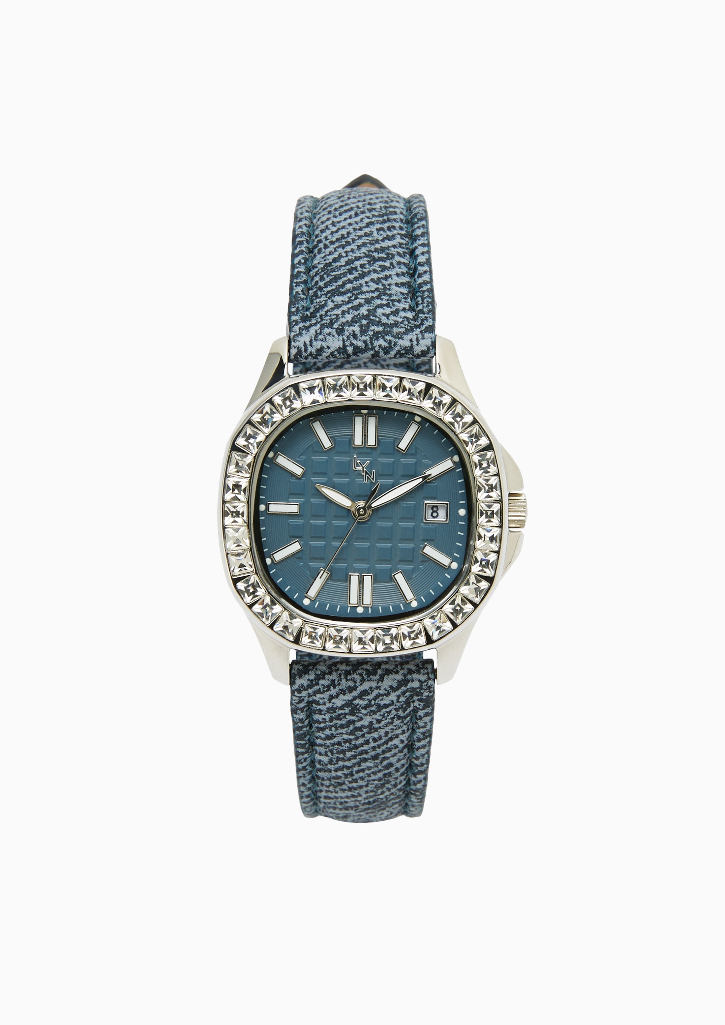 Lady Nicole Denim Watch - Blue