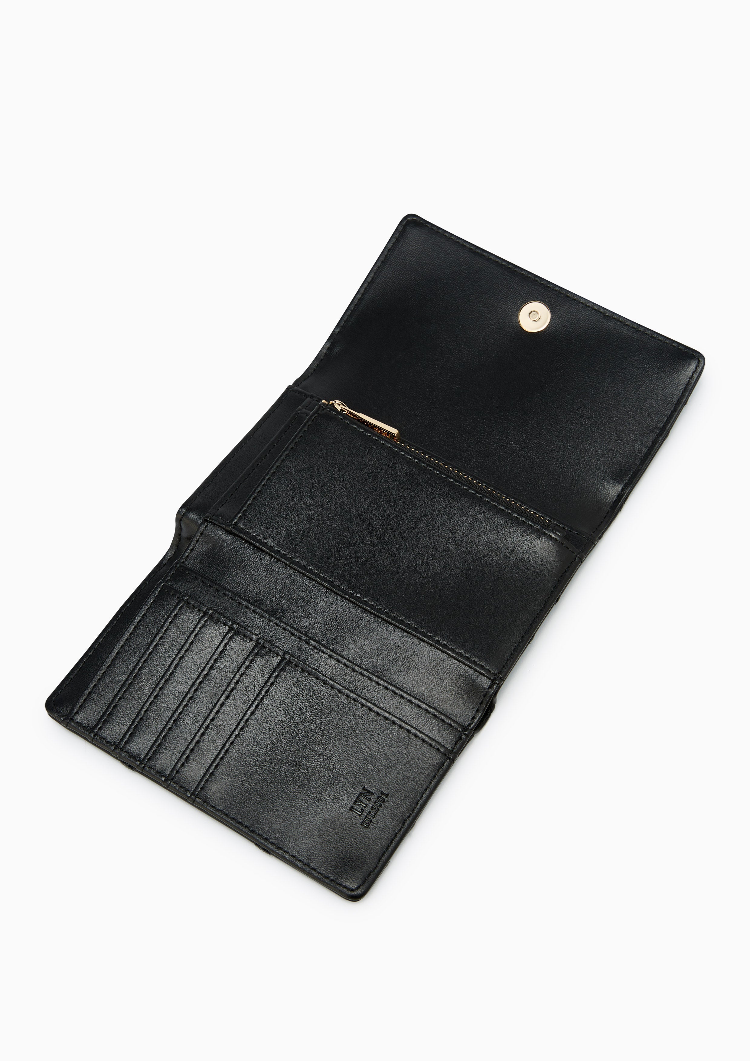 Jaylen Short Wallet - Black