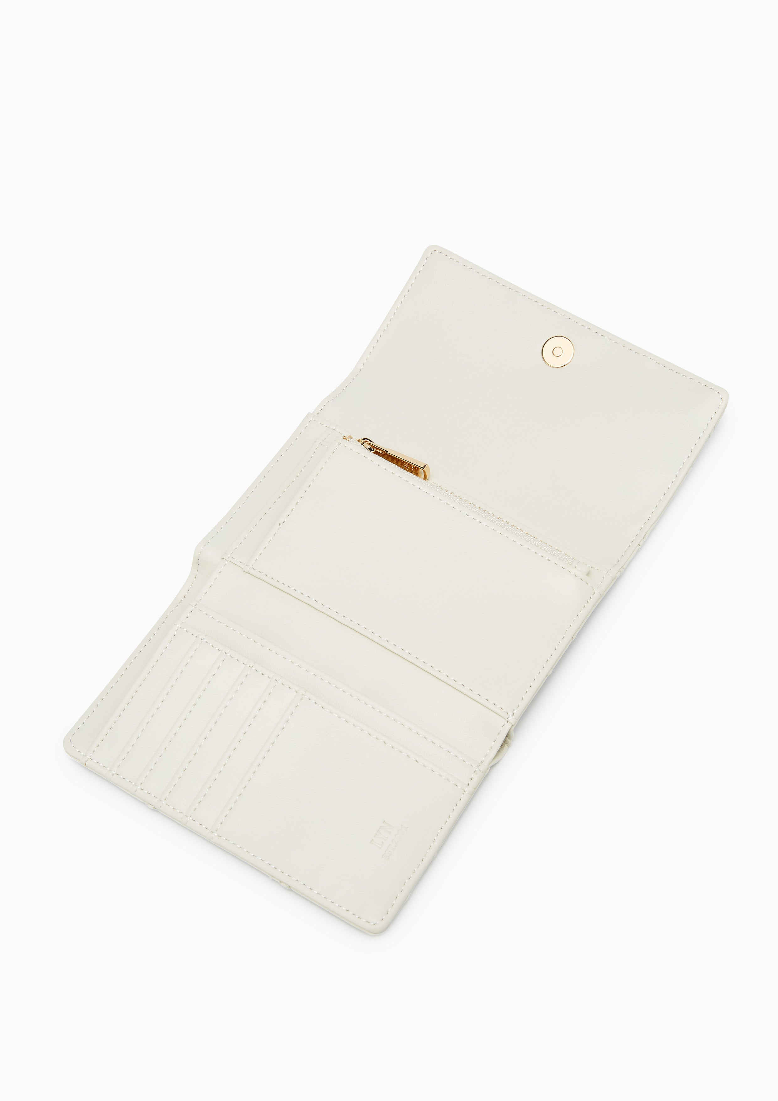 Jaylen Short Wallet - Ivory