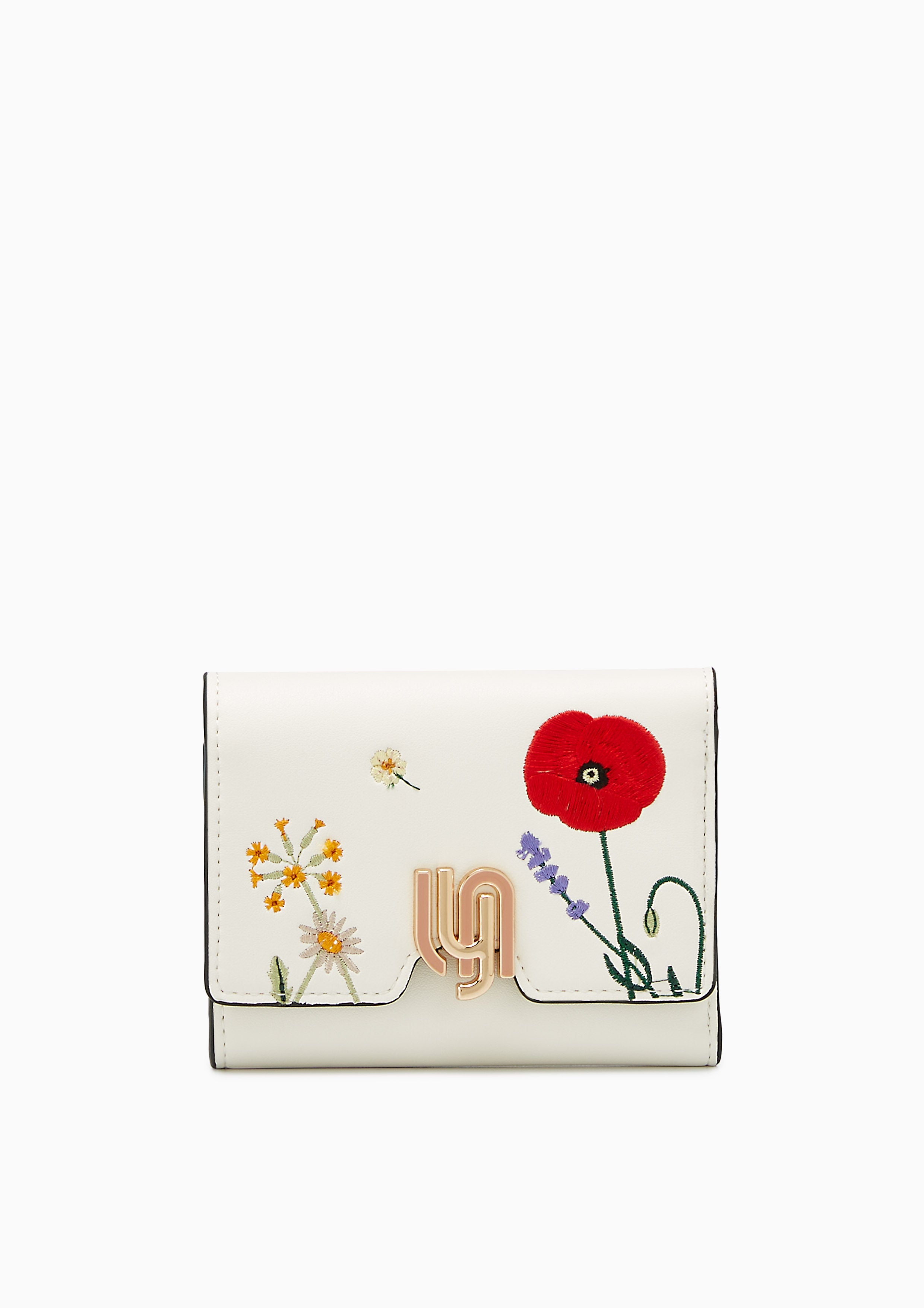 Blossom Infinite Fold Wallet - Off-White