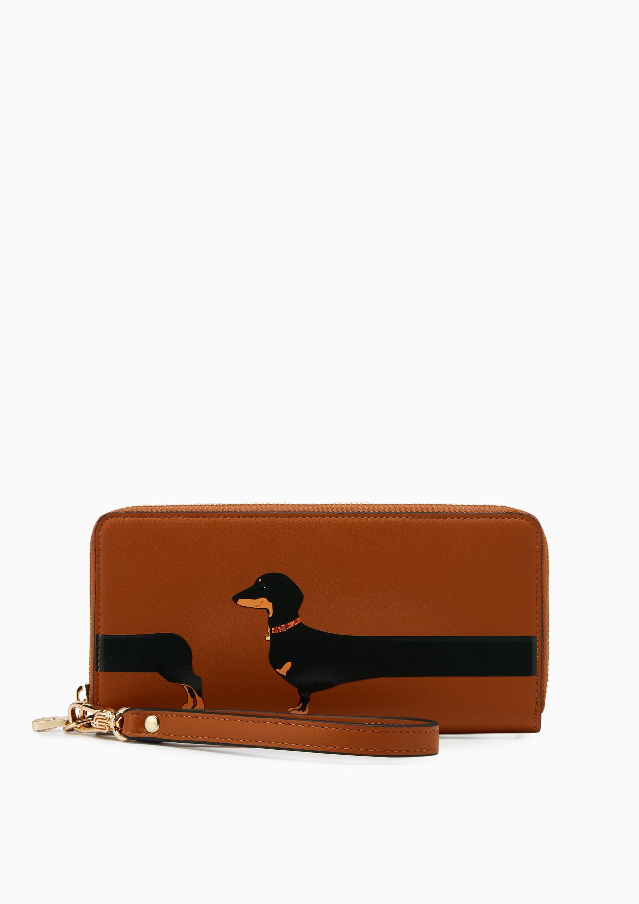 Blossom Infinite Long Wallet - Printed Brown