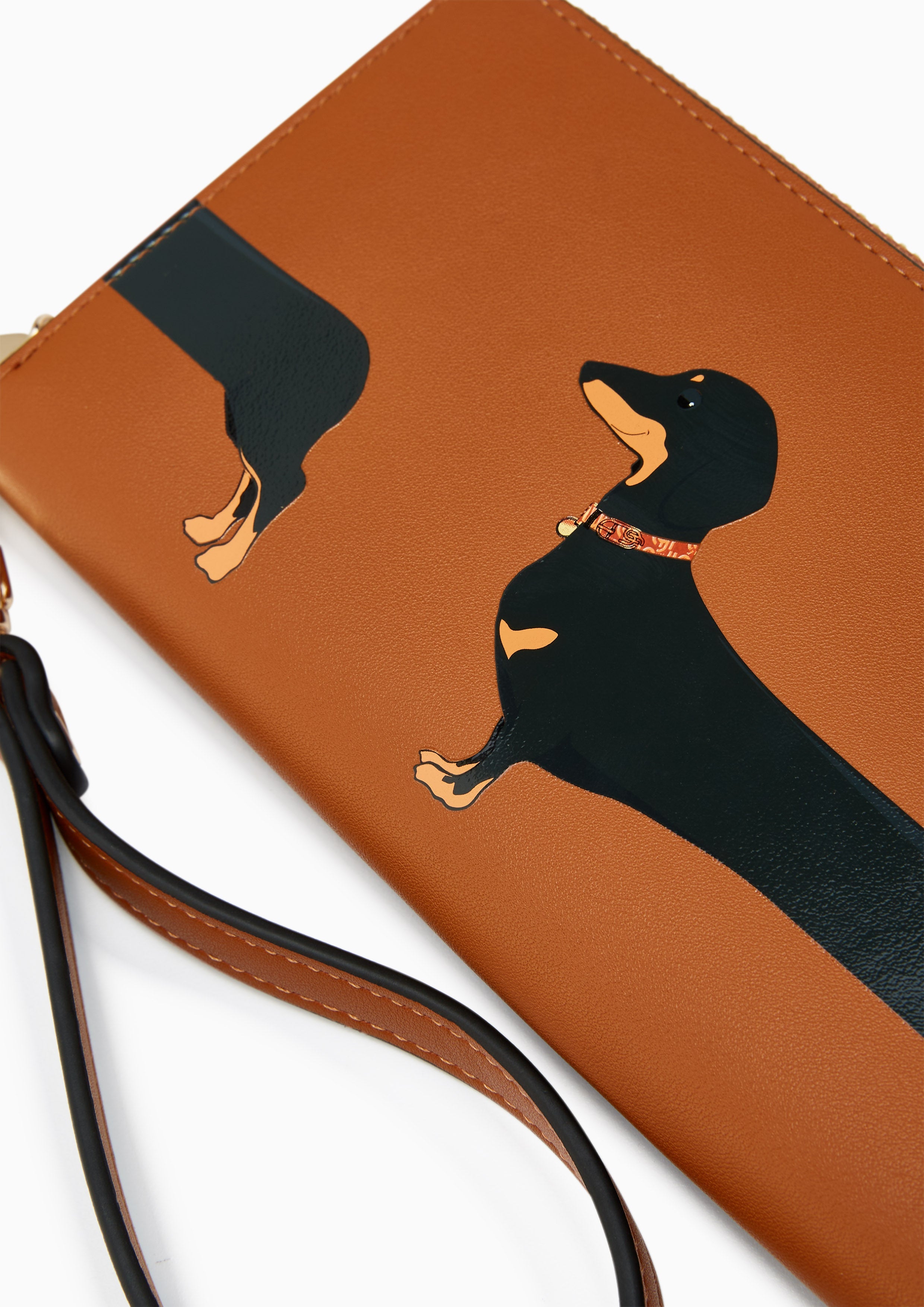 Blossom Infinite Long Wallet - Printed Brown