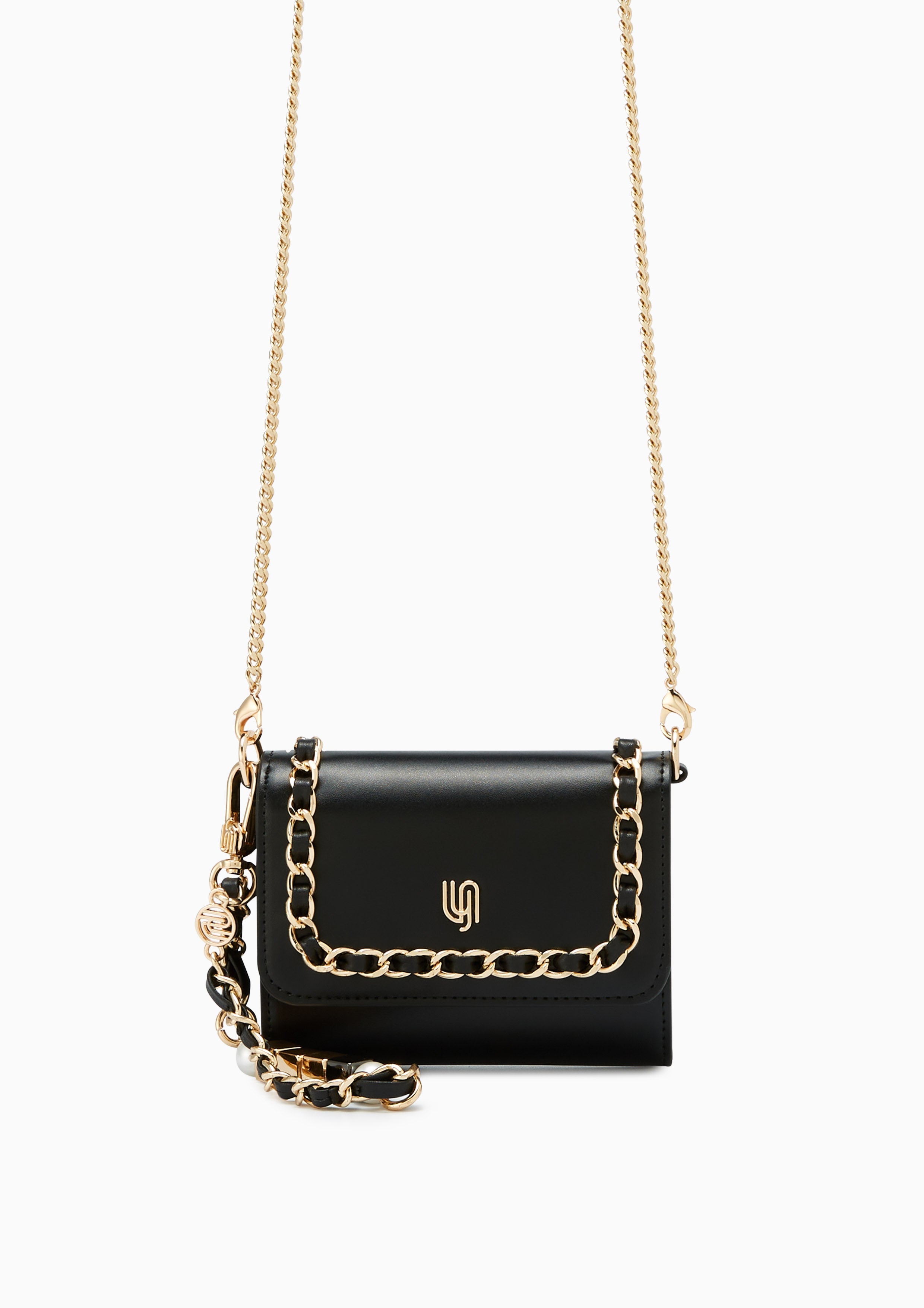 Mika Infinite Short Wallet - Black