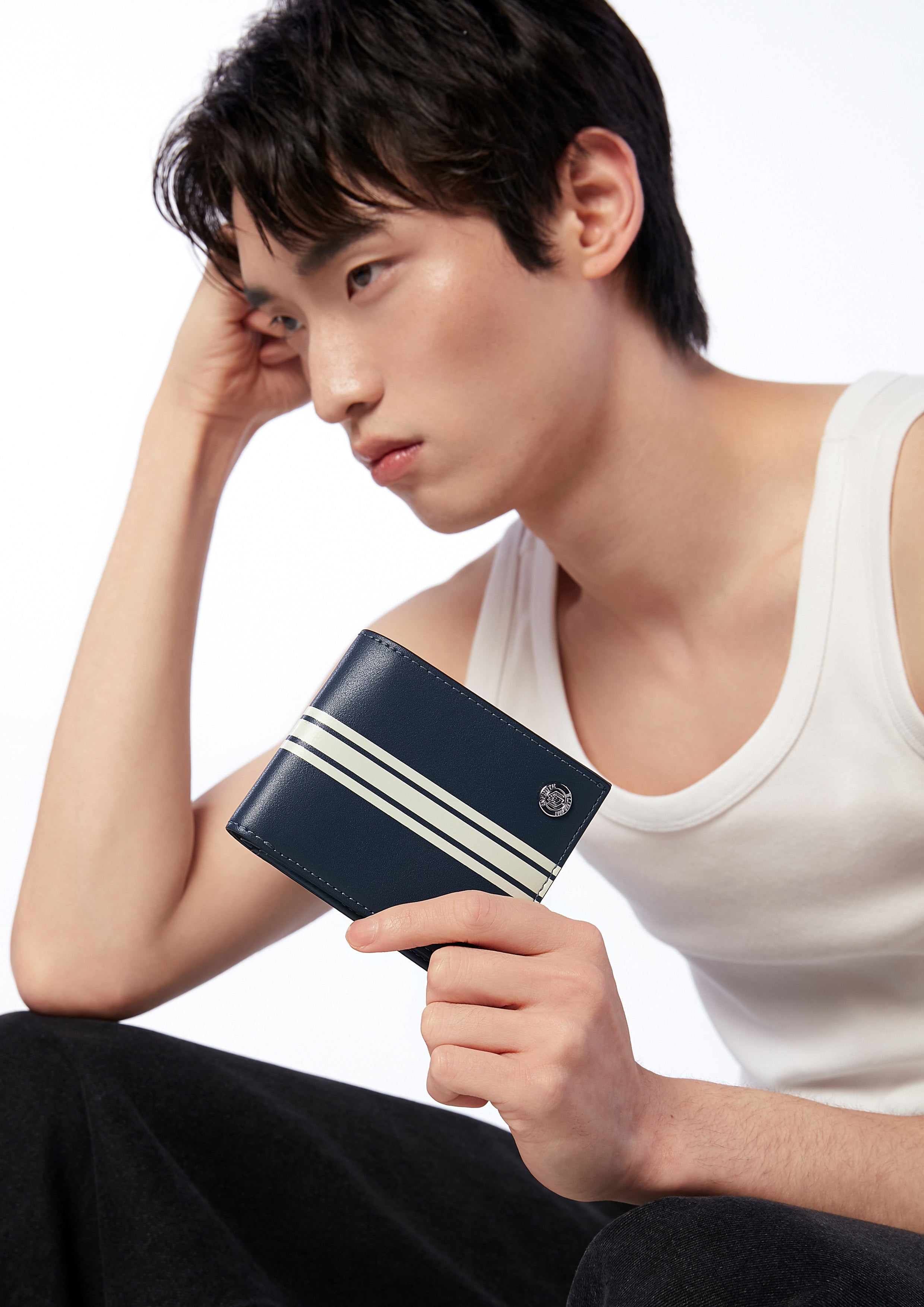 Link Bifold Wallet - Navy