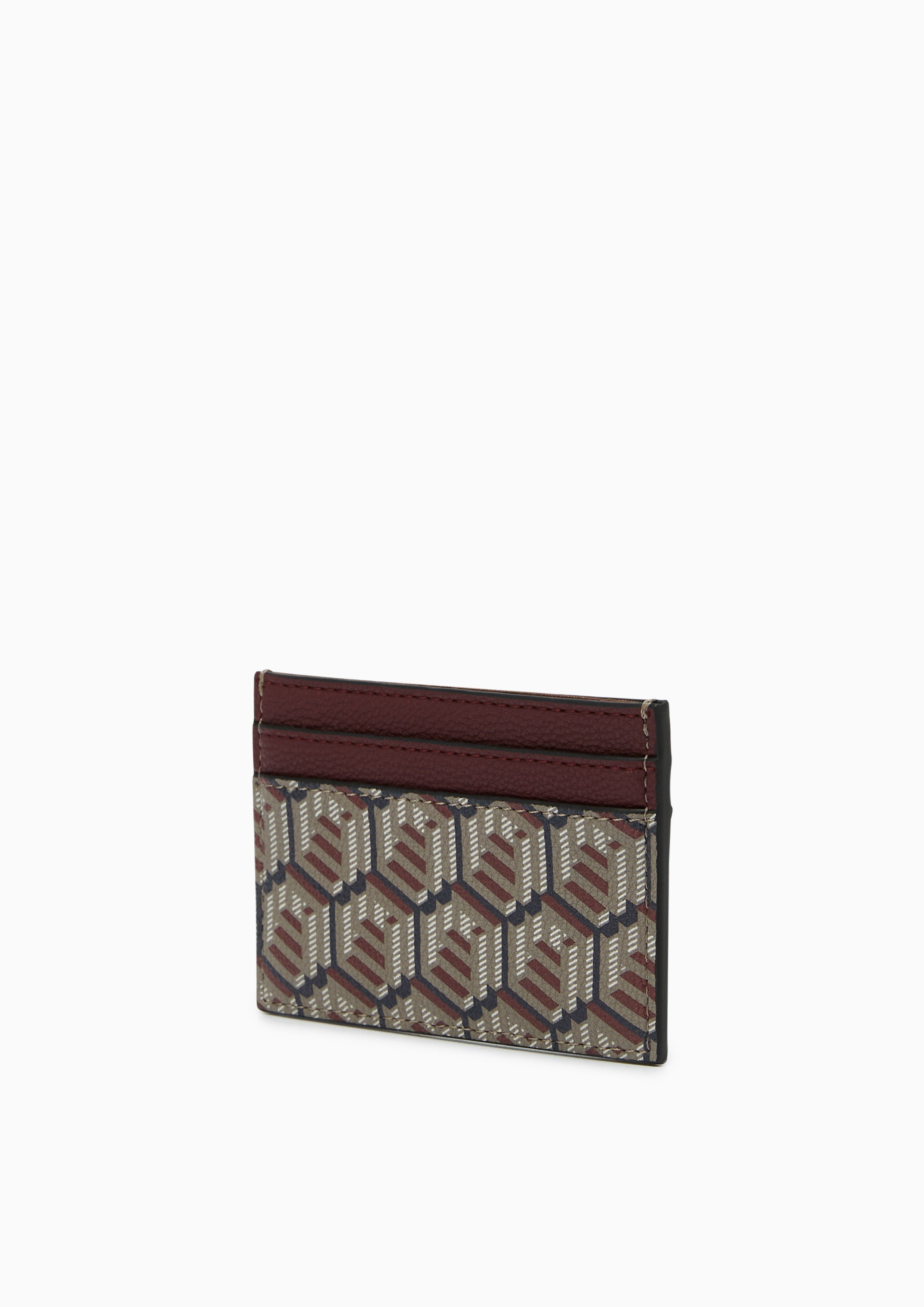 Dune Scape S Card Holder Wallet - Dark Red