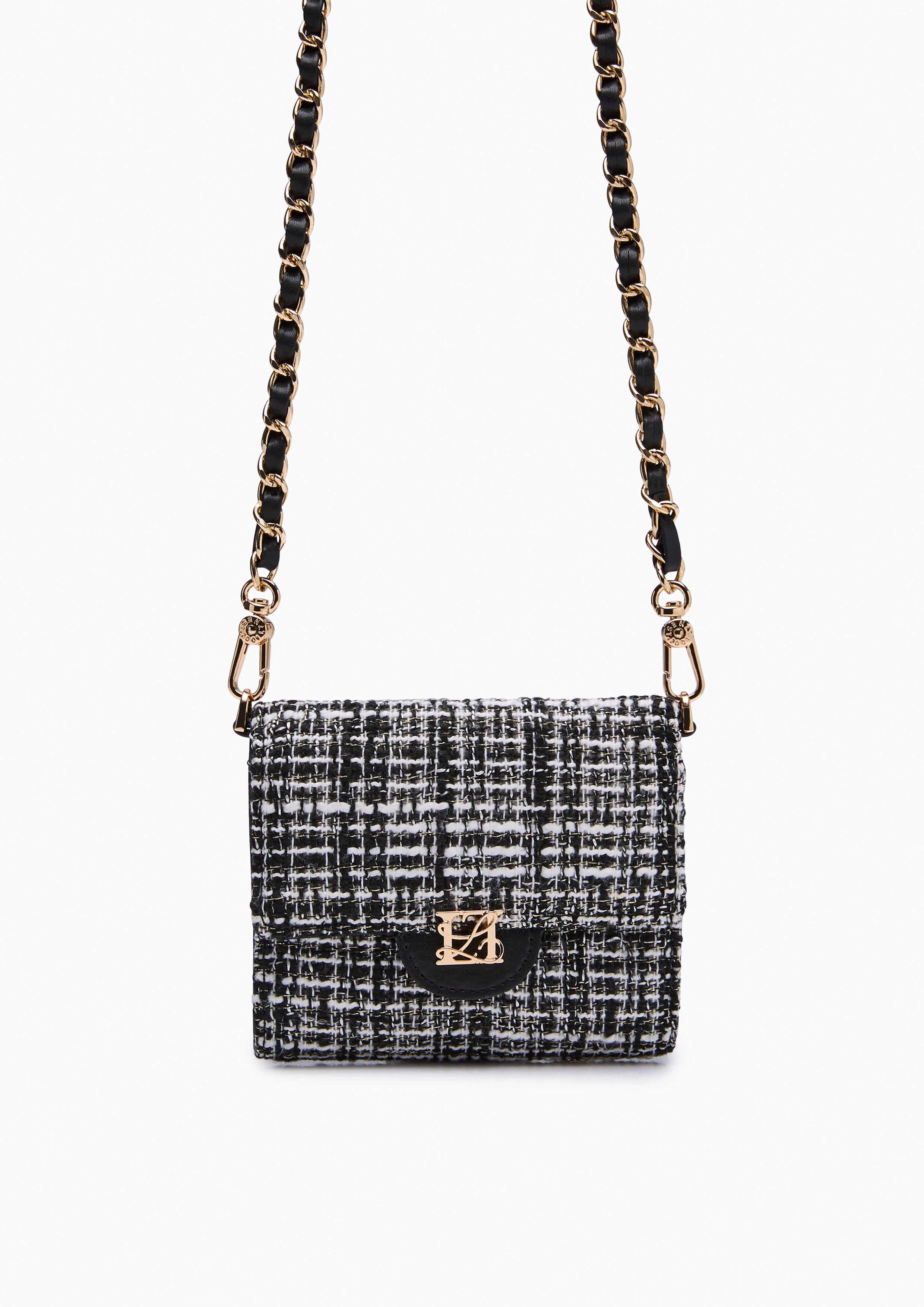Fraise Short Wallet On Chain - Black