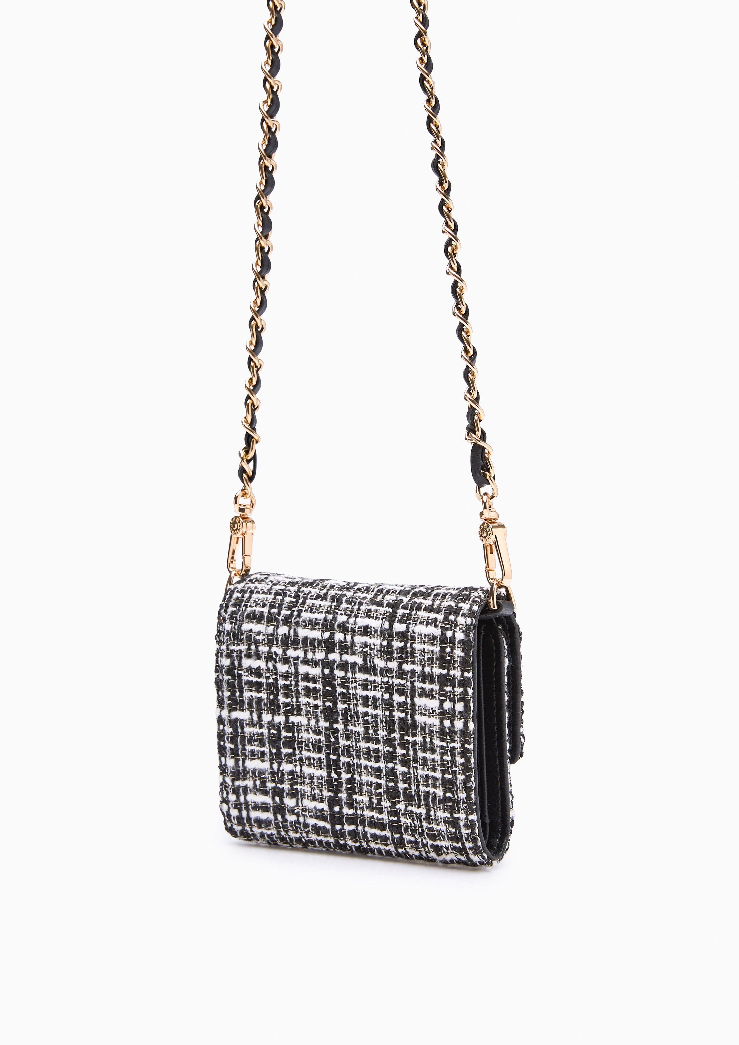 Fraise Short Wallet On Chain - Black
