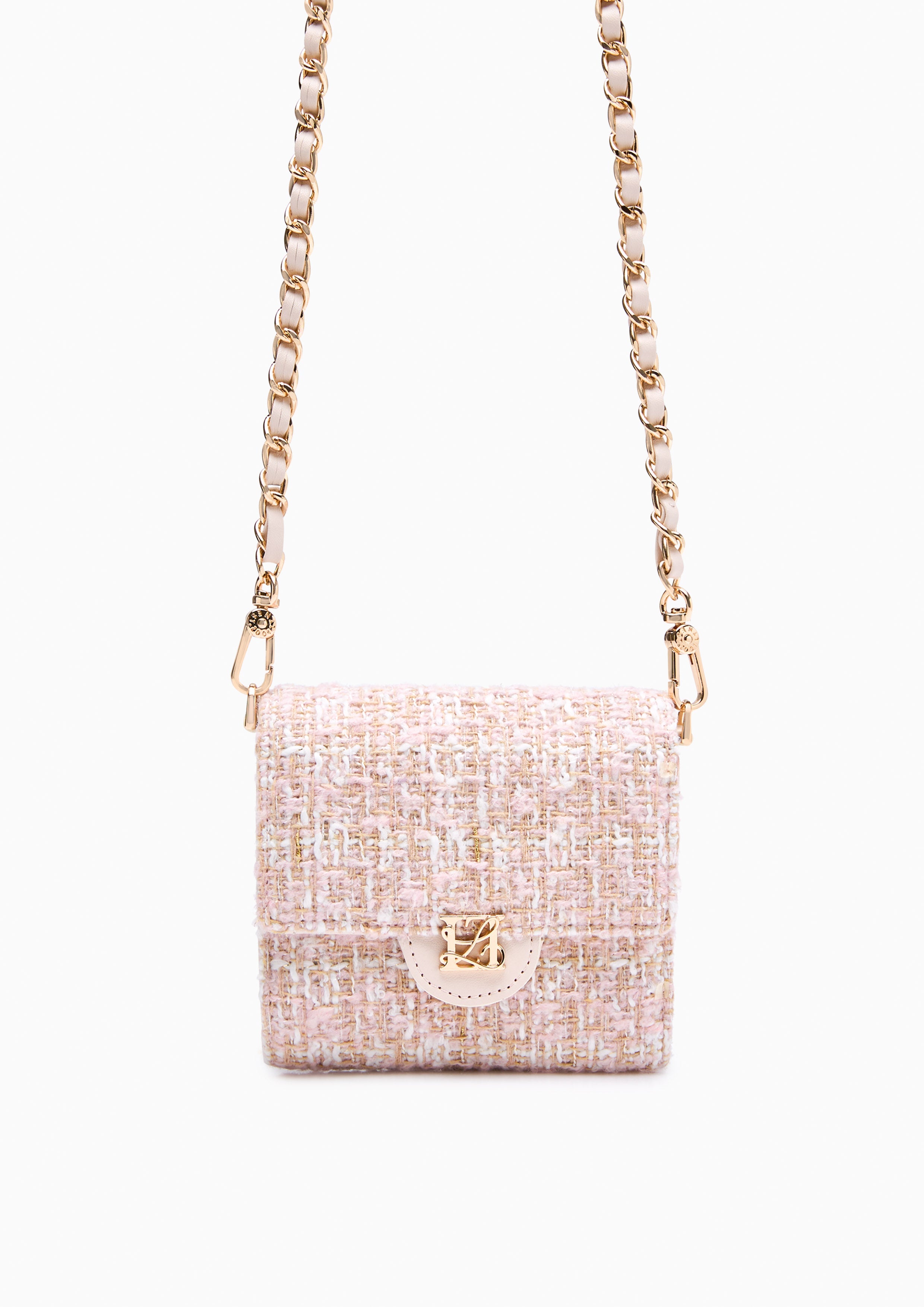 Fraise Short Wallet On Chain - Pink