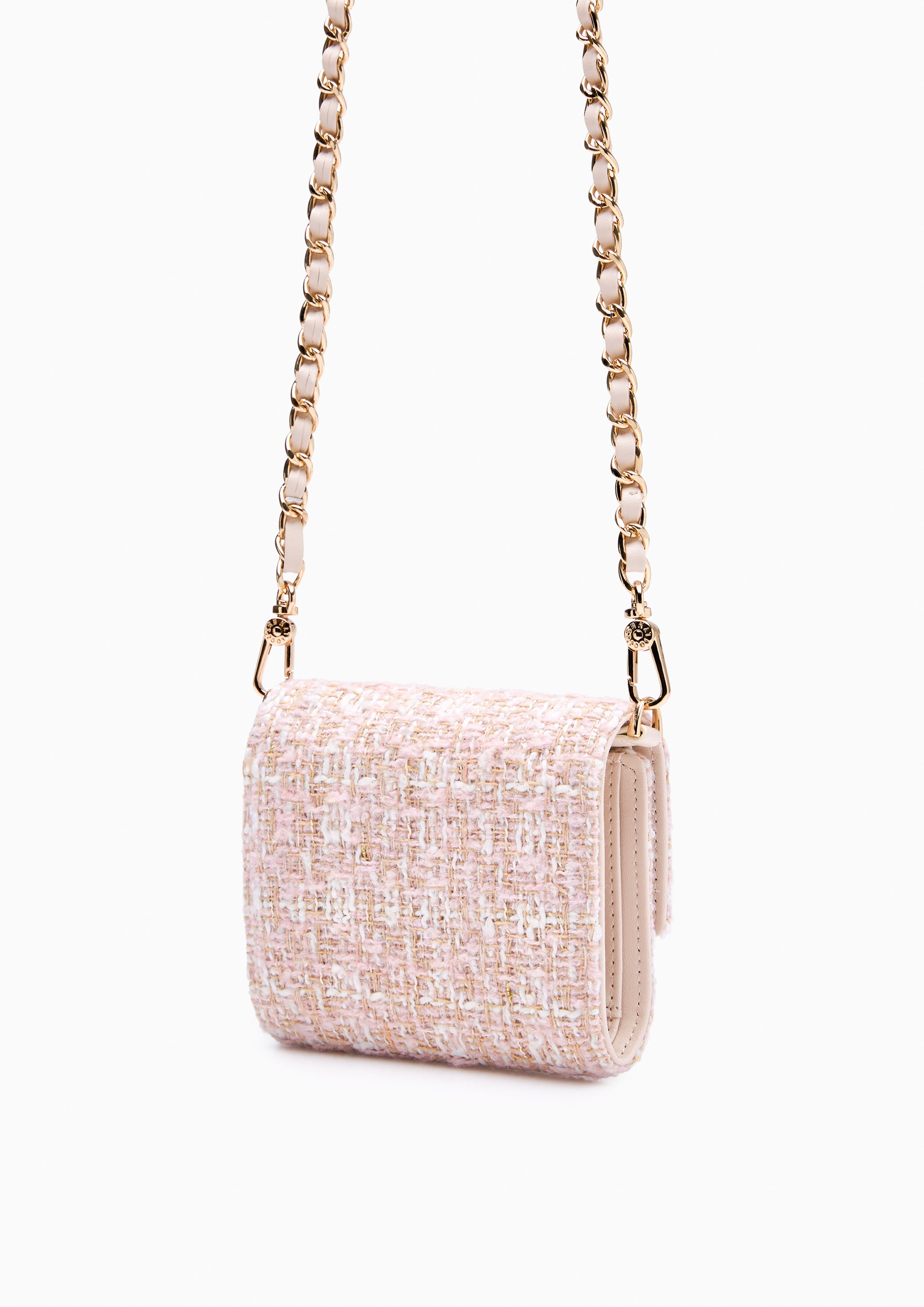 Fraise Short Wallet On Chain - Pink