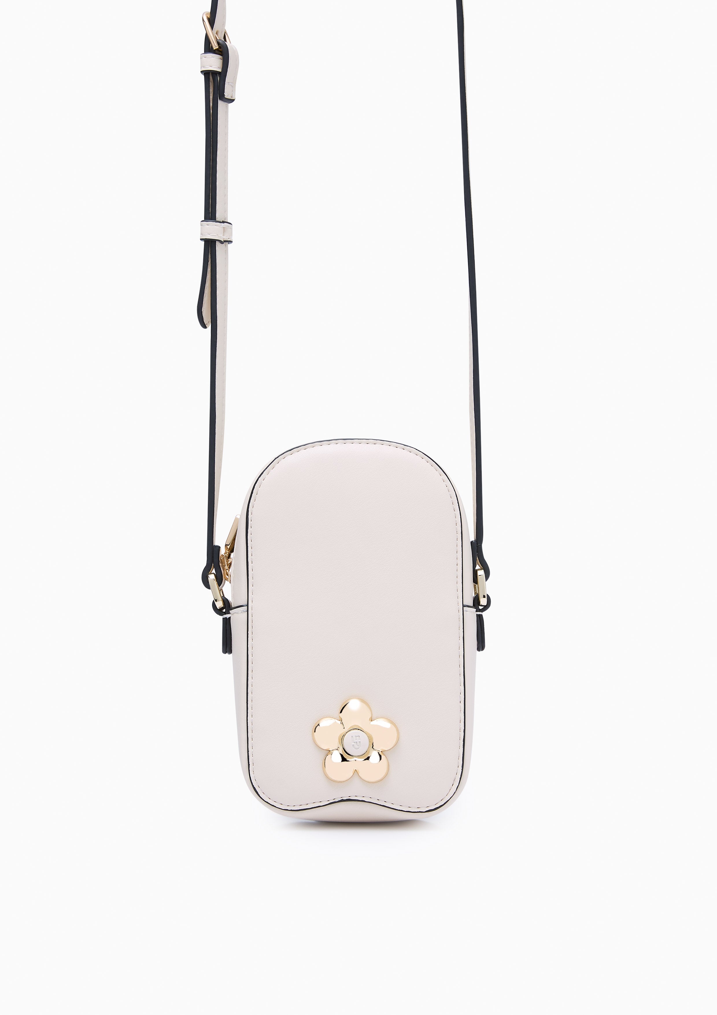 Dakota Mobile Sling Wallet - Light Beige