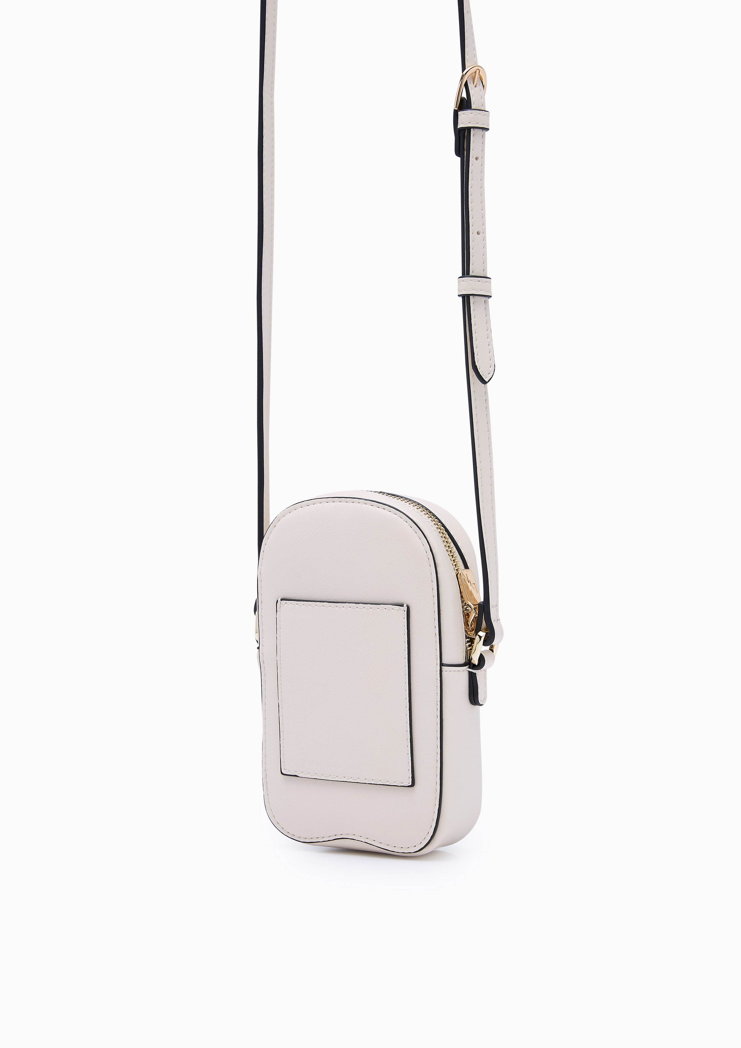 Dakota Mobile Sling Wallet - Light Beige