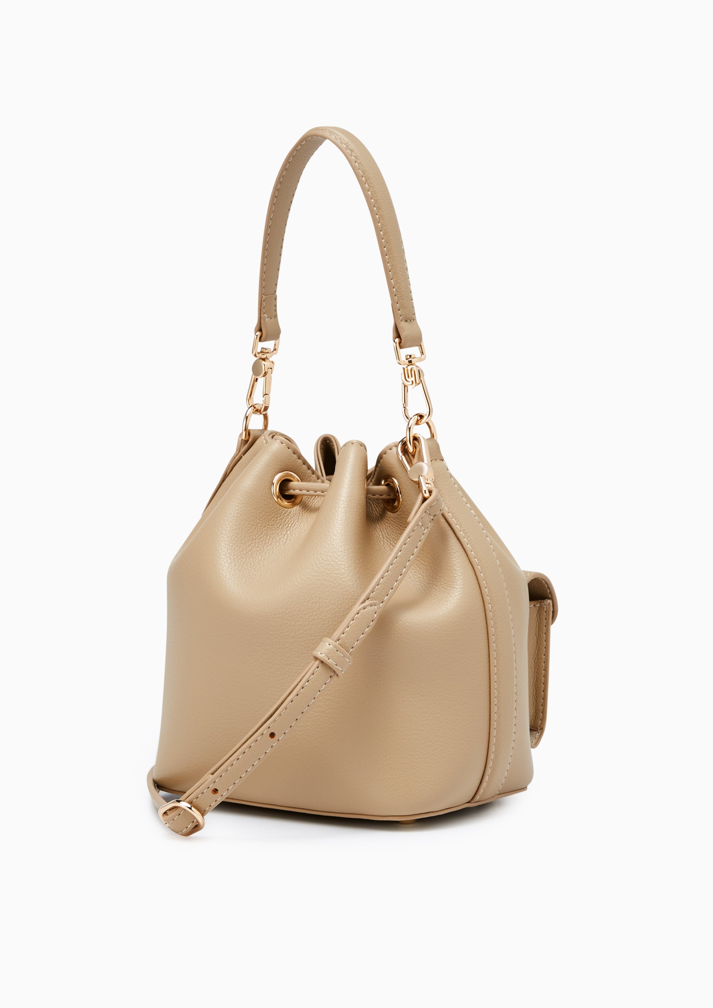 Fray Infinite  Bucket Bag - Beige