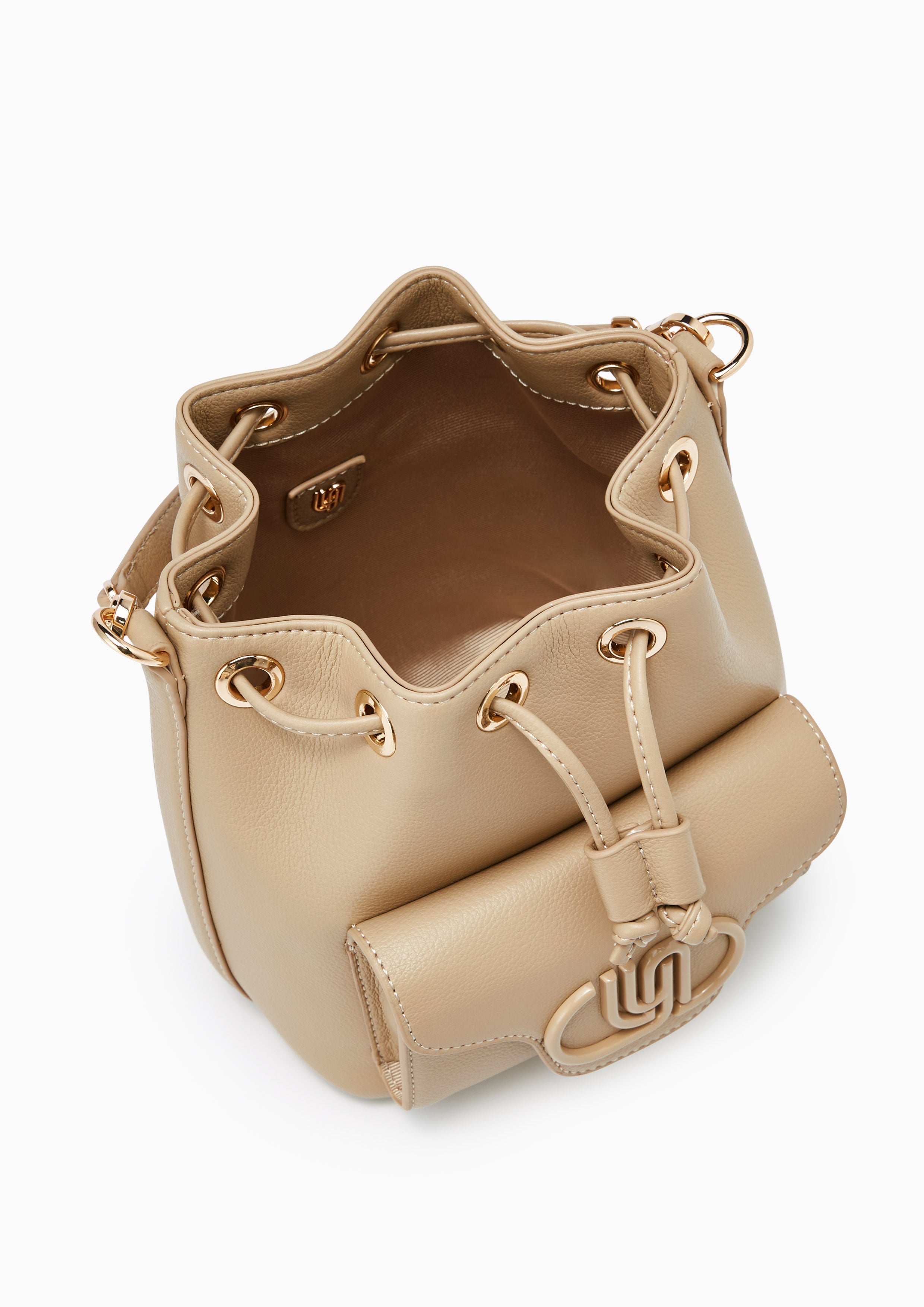 Fray Infinite  Bucket Bag - Beige