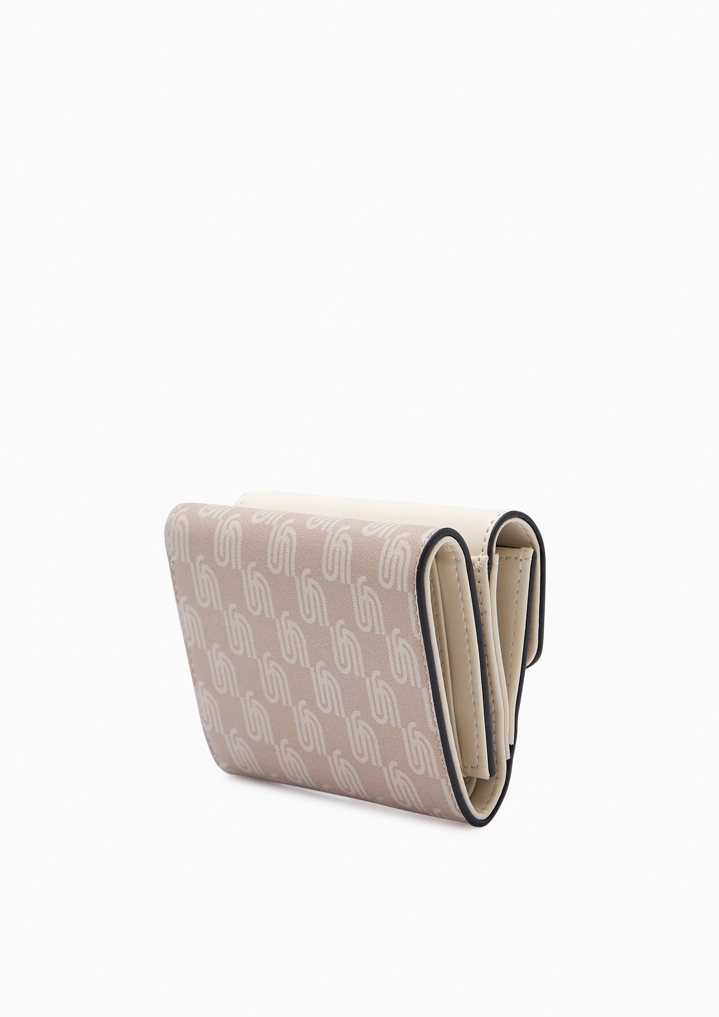 Sylvia Infinite Tri-Fold  Wallets - Beige