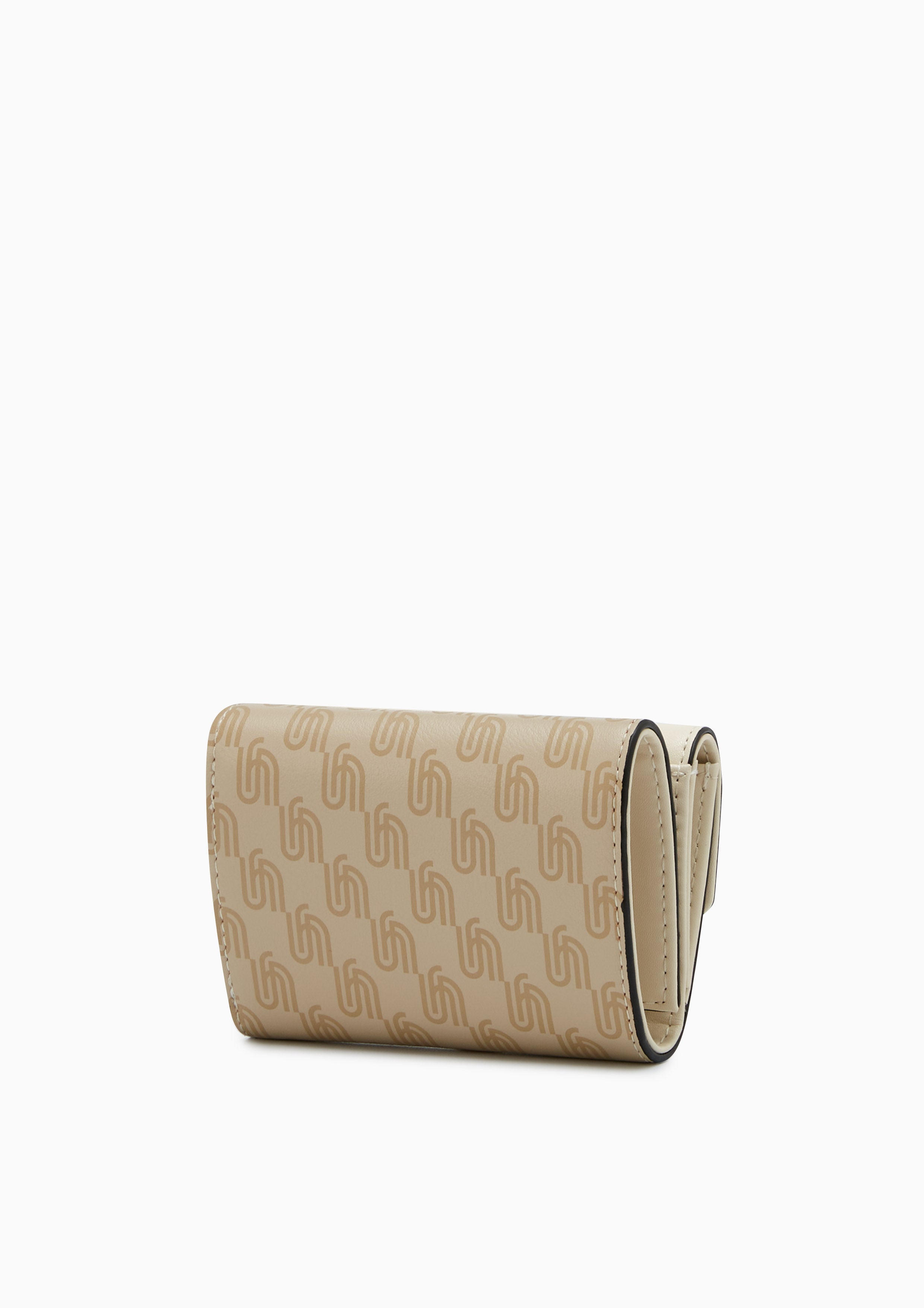 Sylvia Infinite Tri-Fold  Wallets - Printed Ivory