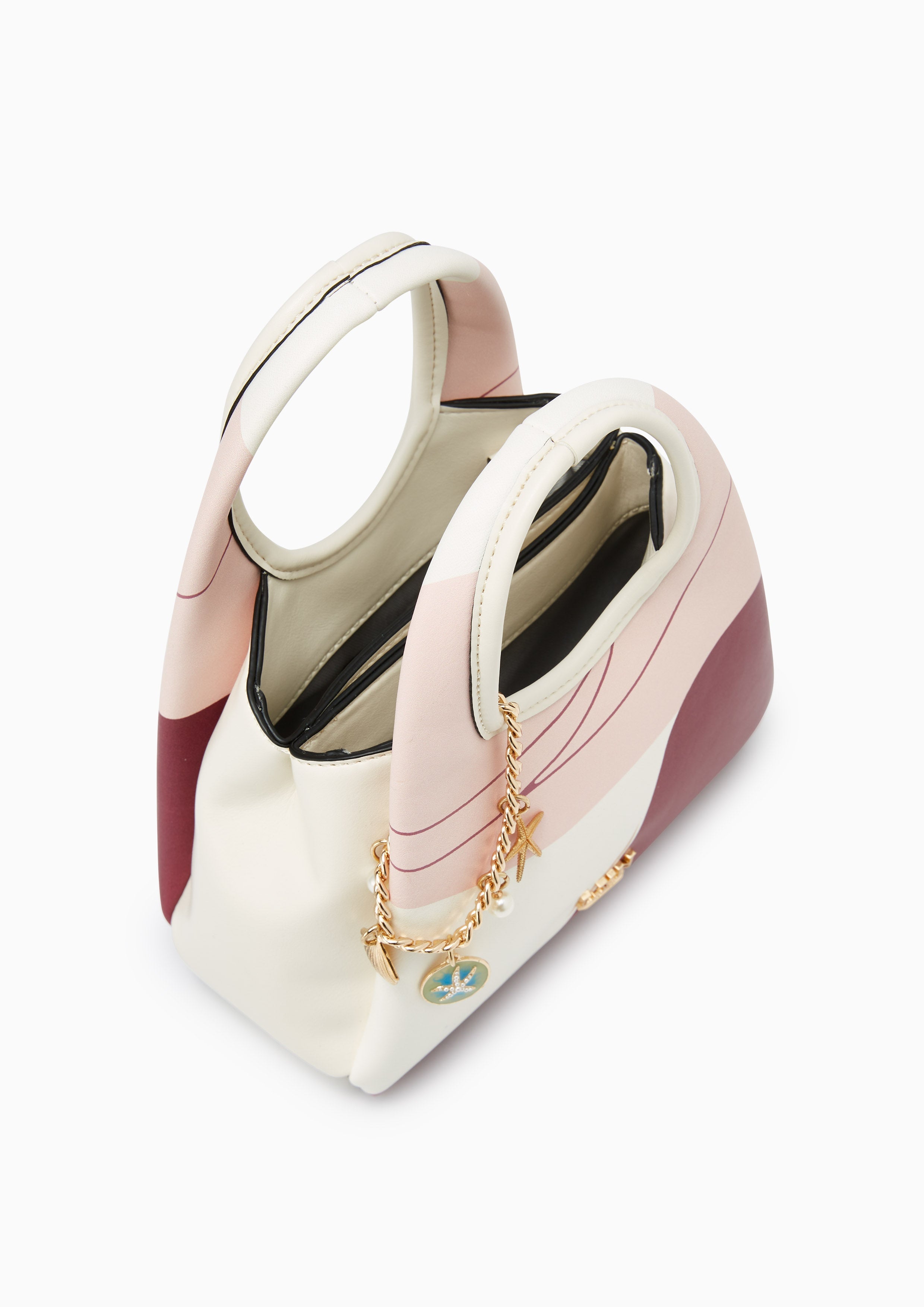 Moana Sea Print Shoulder Bag - Printed Pink