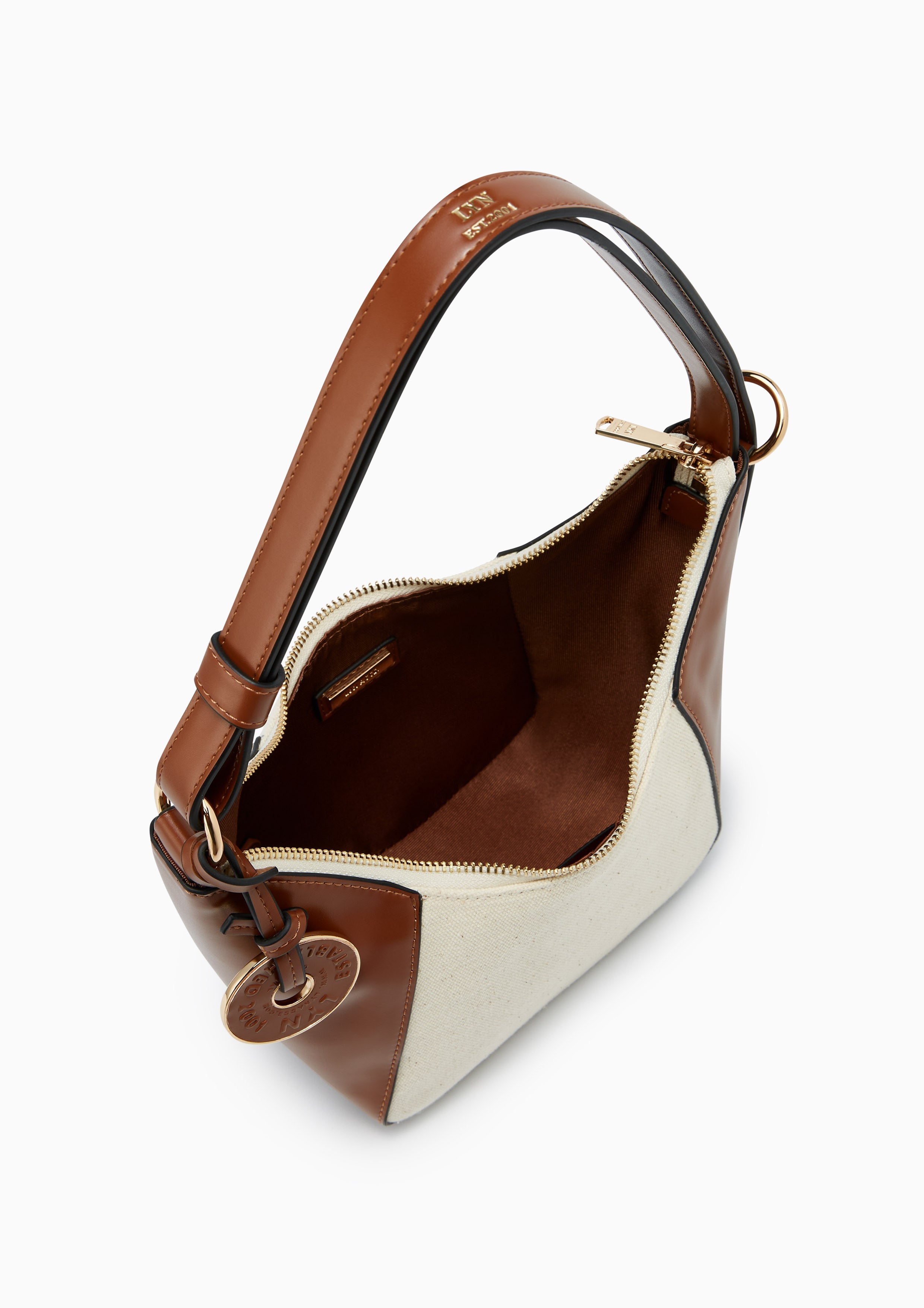 Maya Hobo Handbag - Light Beige
