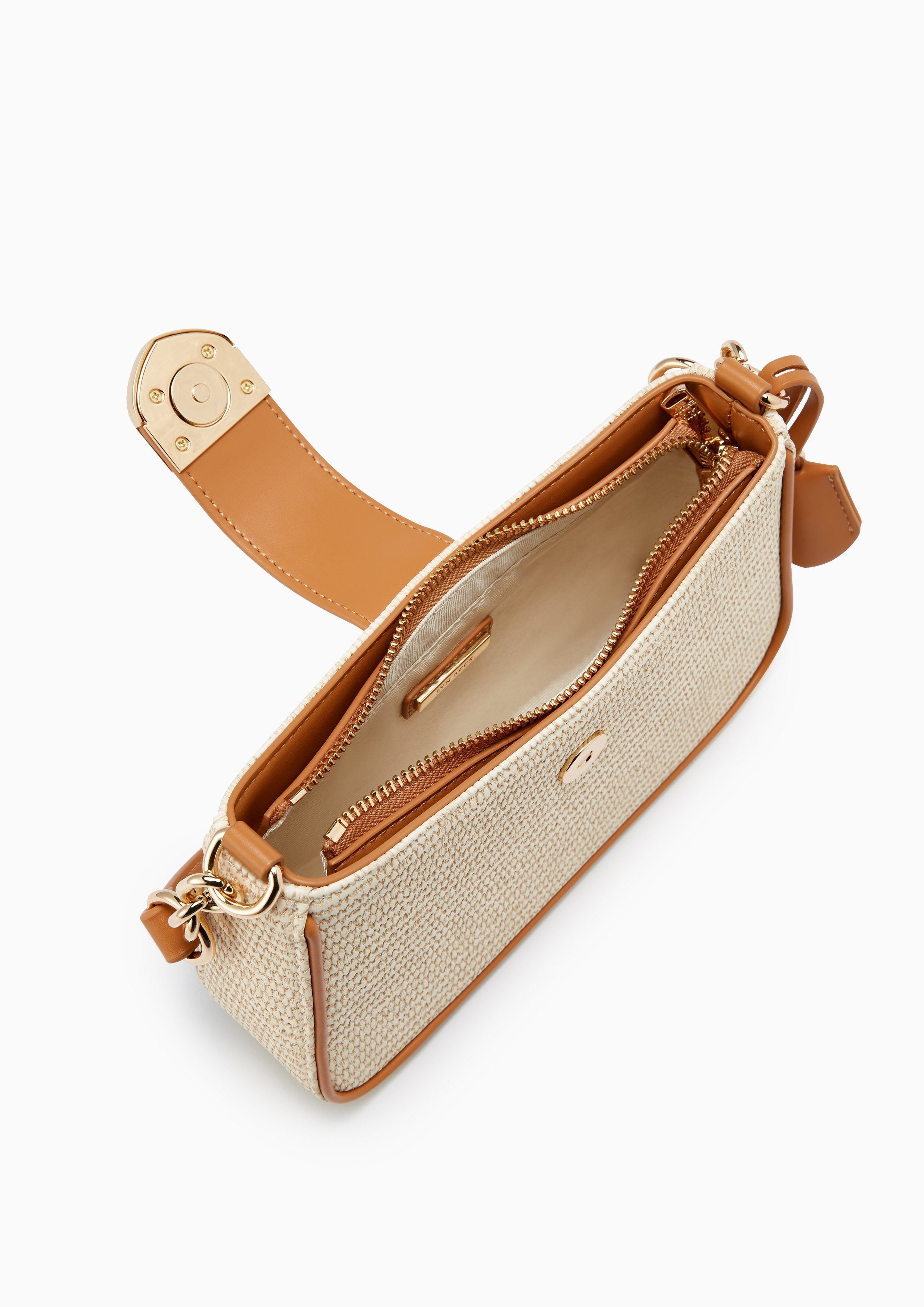 Ray Raw S Shoulder Bag - Light Beige